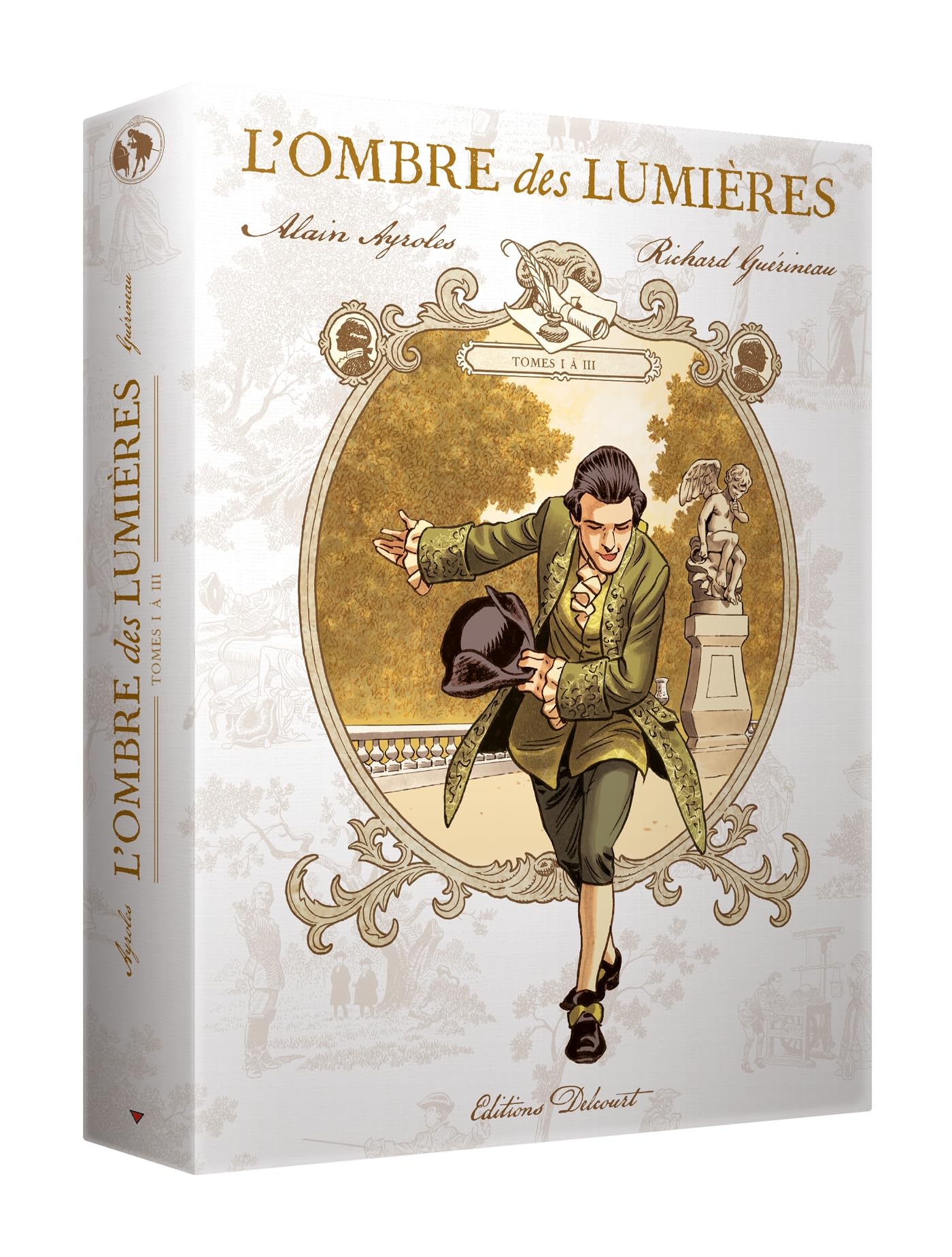 jaquette album Coffret Ombre des Lumières - T01 à T03