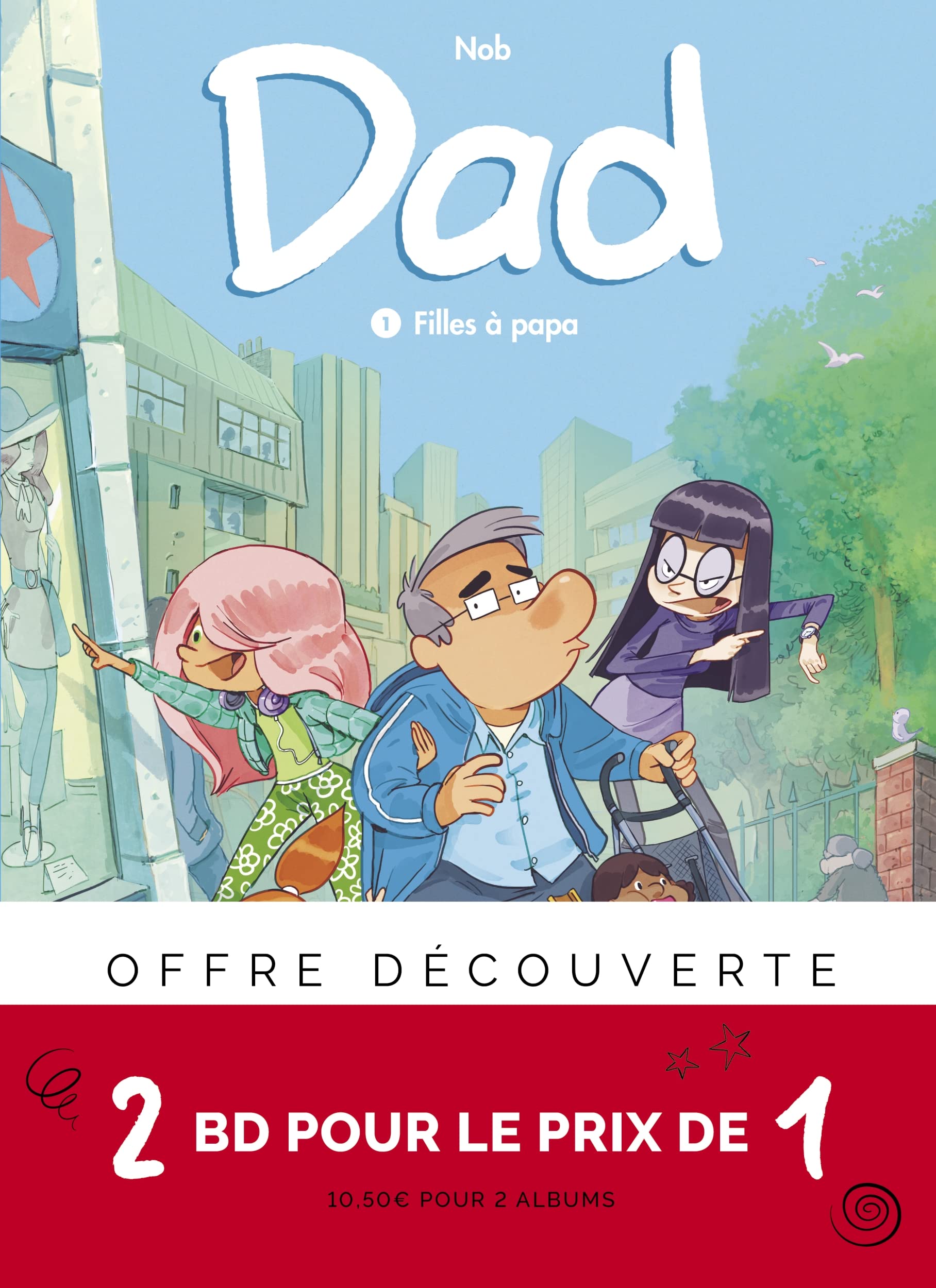 jaquette album Bi-pack T2 + T1 (offert) Dad / Edition spéciale