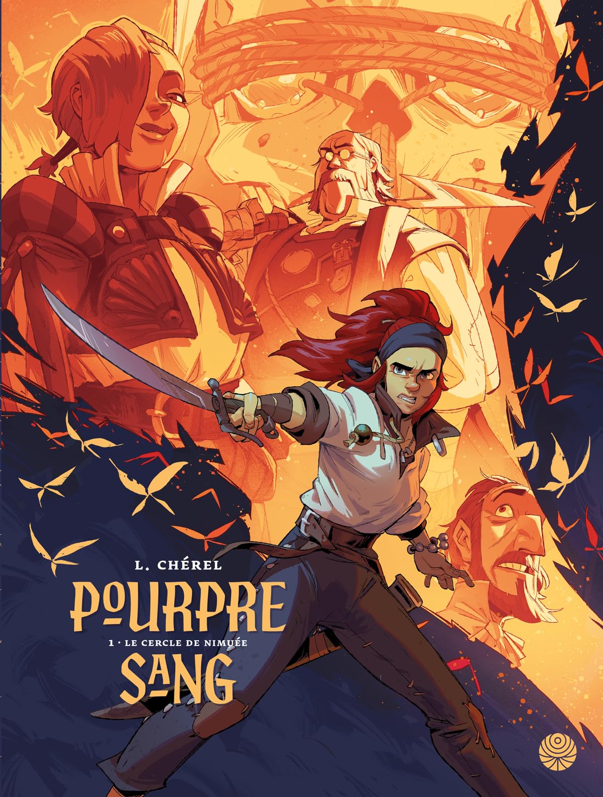 jaquette album Pourpre-Sang tome 1 : Le Cercle de Nimuée