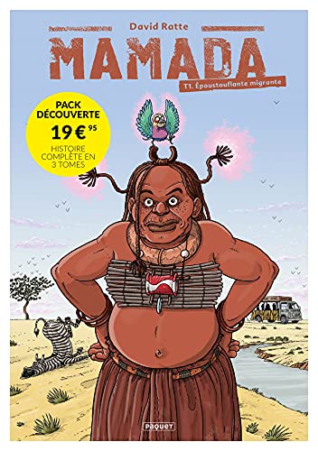 jaquette album Mamada Intégrale - Pack Découverte En 3 Volumes : Tome 1, Epoustouflante Migrante - Tome 2, Tonitruante Résidente - Tome 3, Abracadabrante Errante