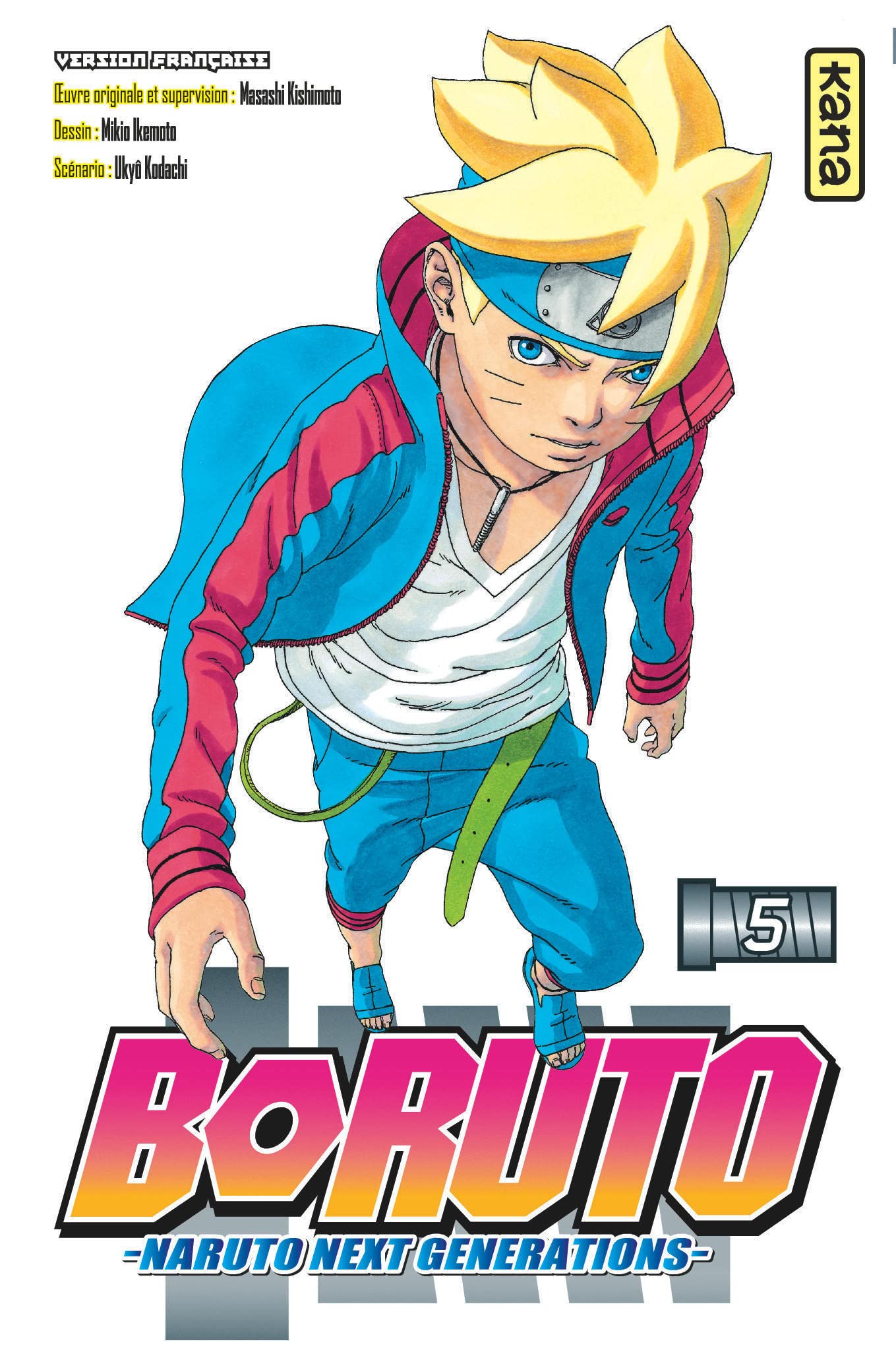 jaquette album Boruto - Naruto next generations -, tome 5