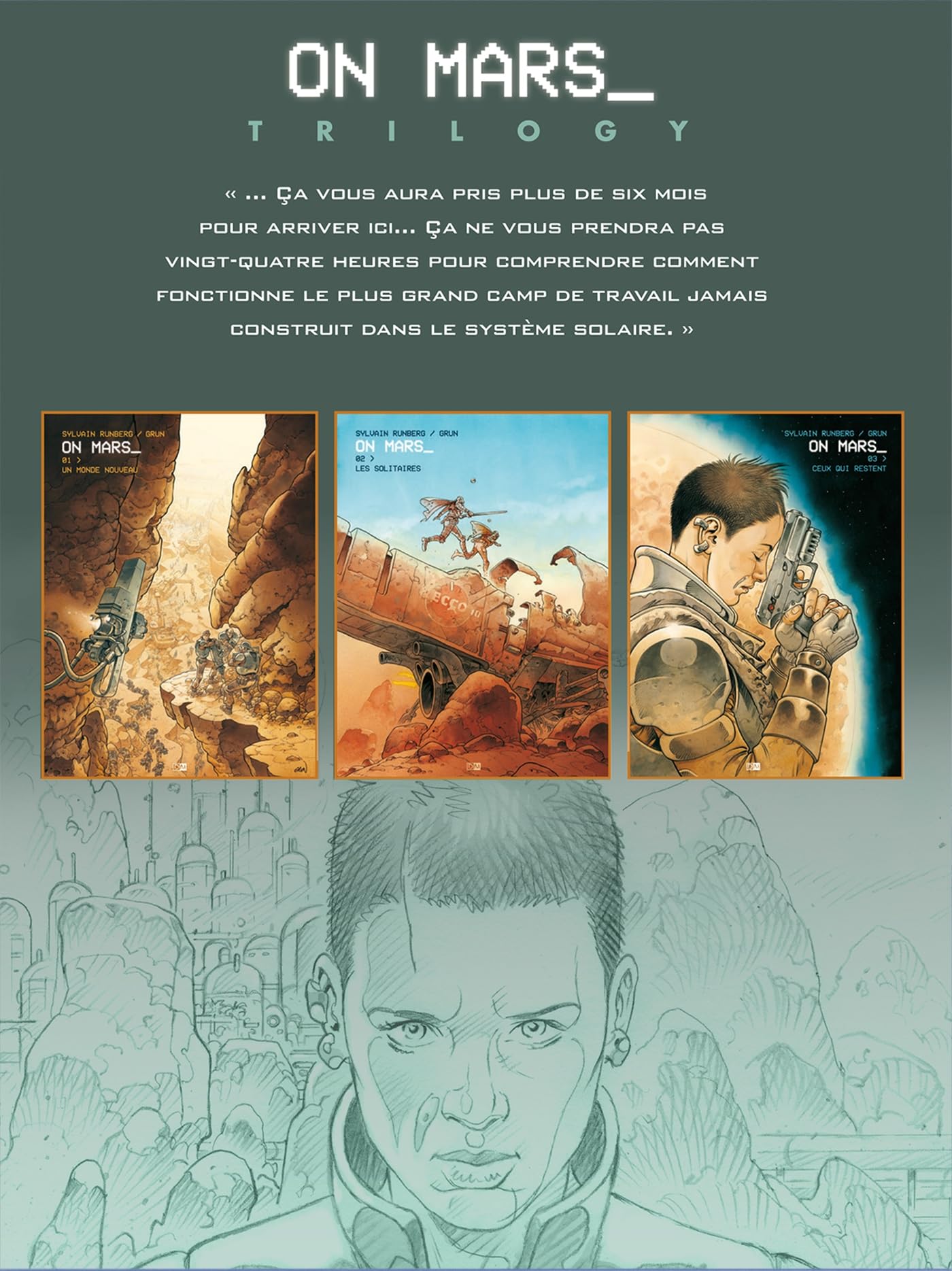 jaquette album Coffret On Mars