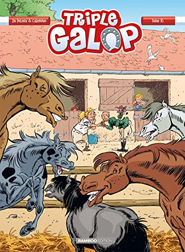 jaquette album Triple Galop Tome 16