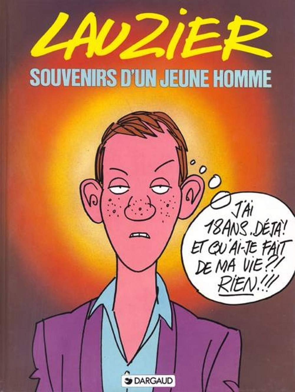 jaquette album Lauzier : Souvenirs d'un jeune homme