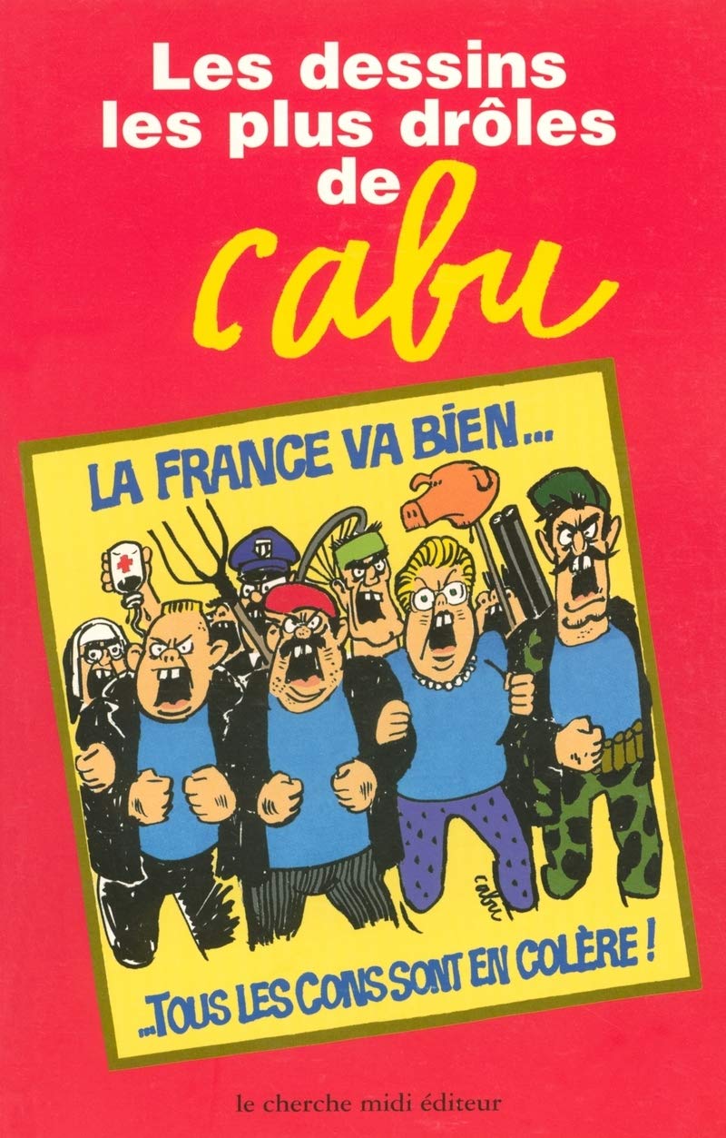 jaquette album Les Dessins les plus drôles de Cabu