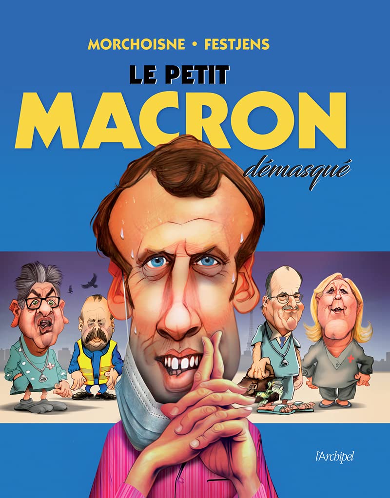 jaquette album Le petit Macron démasqué