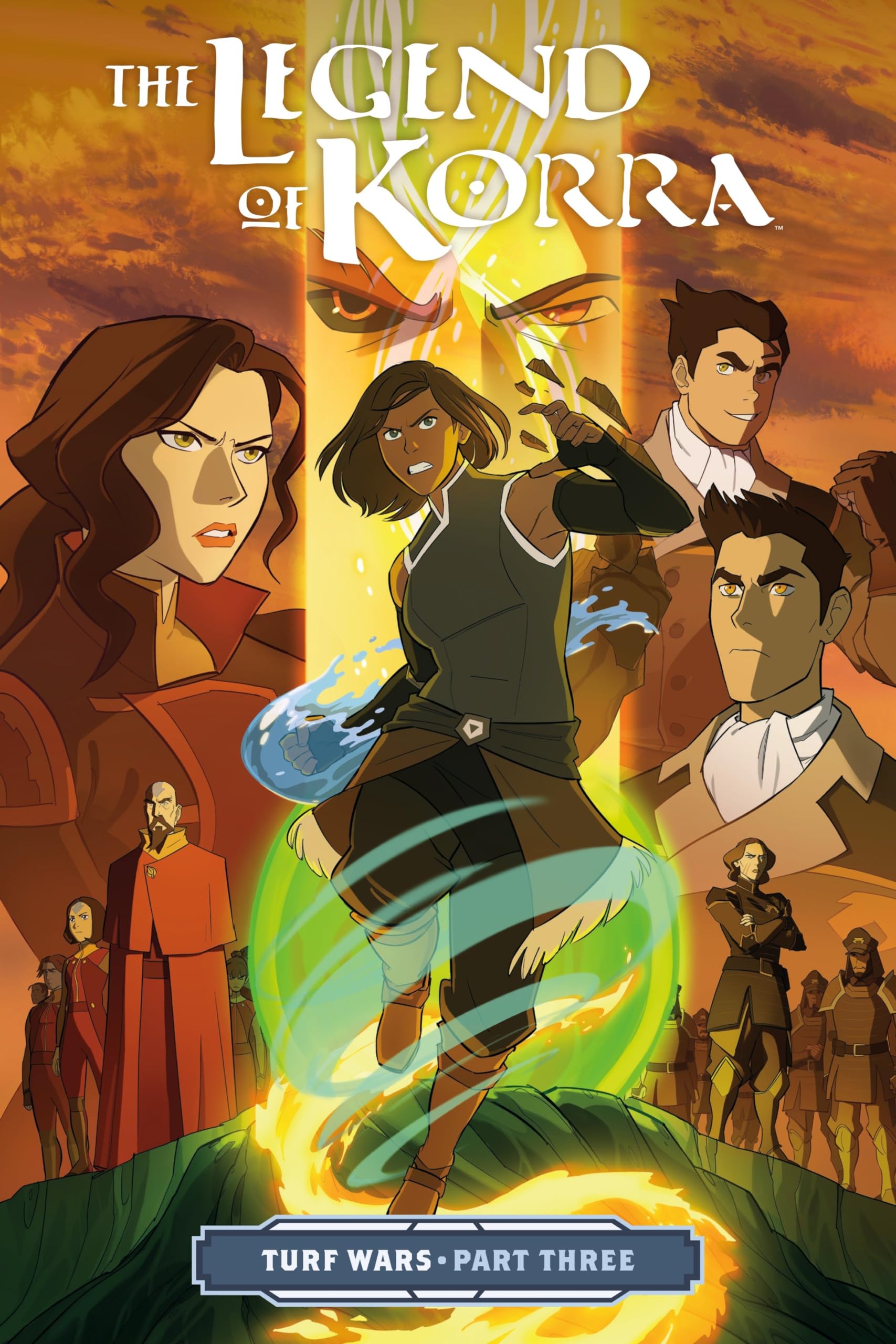 jaquette album The Legend of Korra: Turf Wars Part Three