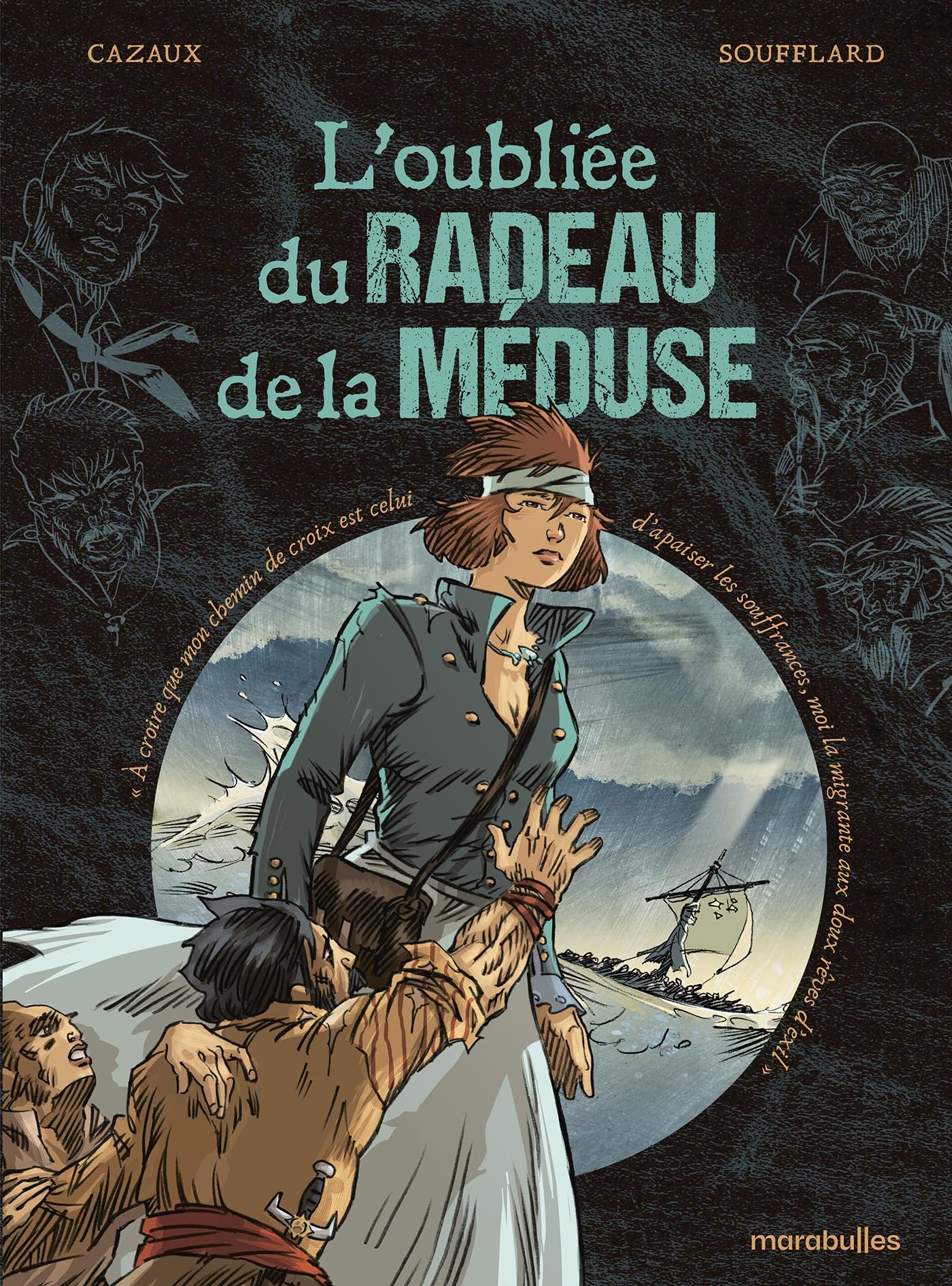 jaquette album L'oubliée du radeau de la Méduse