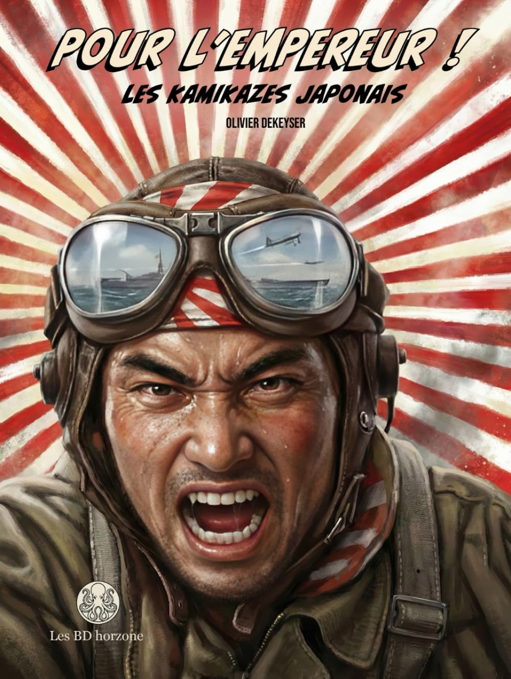 jaquette album Pour l'empereur ! Les kamikazes Japonais