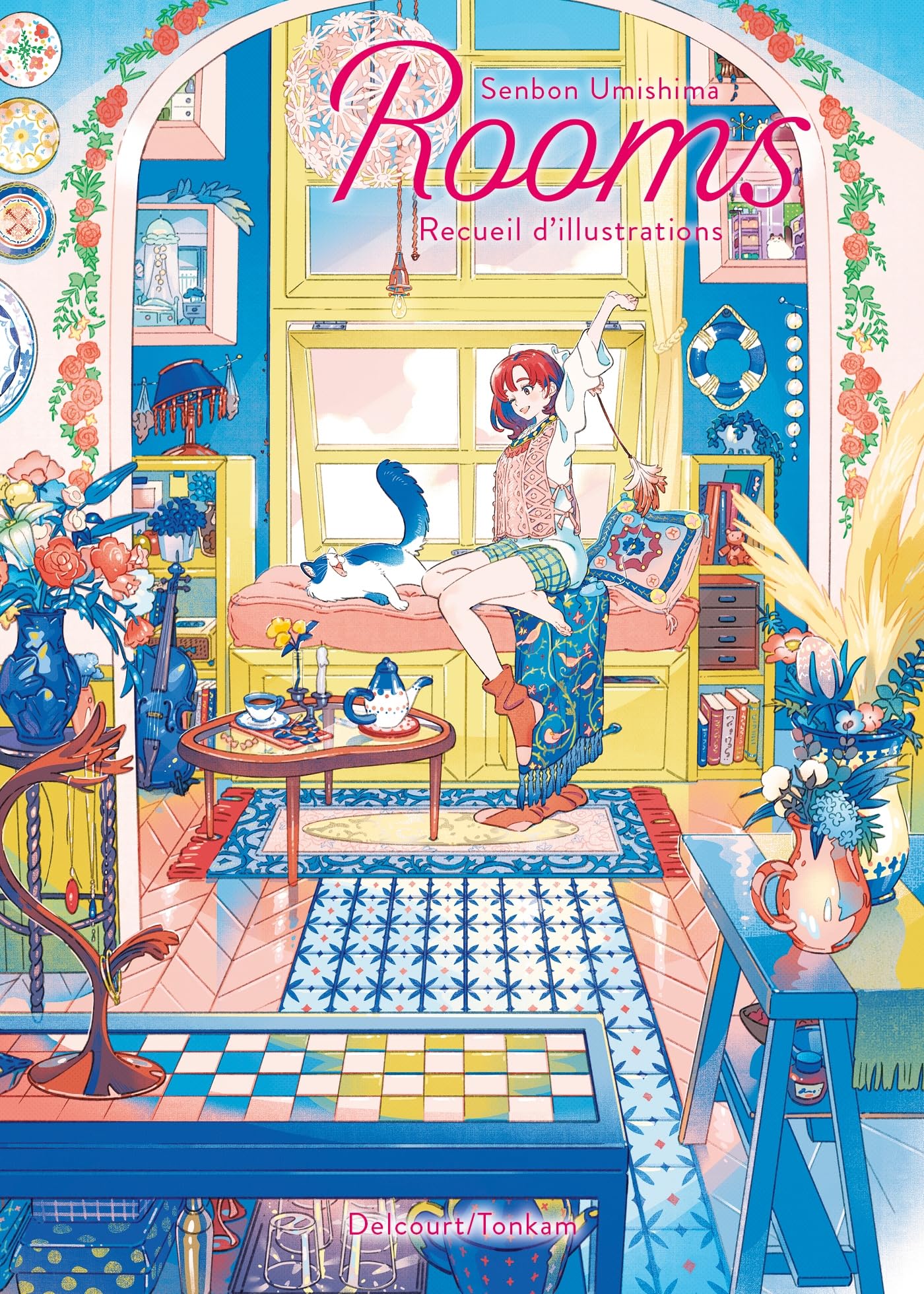 jaquette album Rooms - Recueil d'illustrations