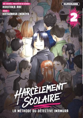 jaquette album Harcèlement scolaire : La méthode du détective Imamura - Tome 2