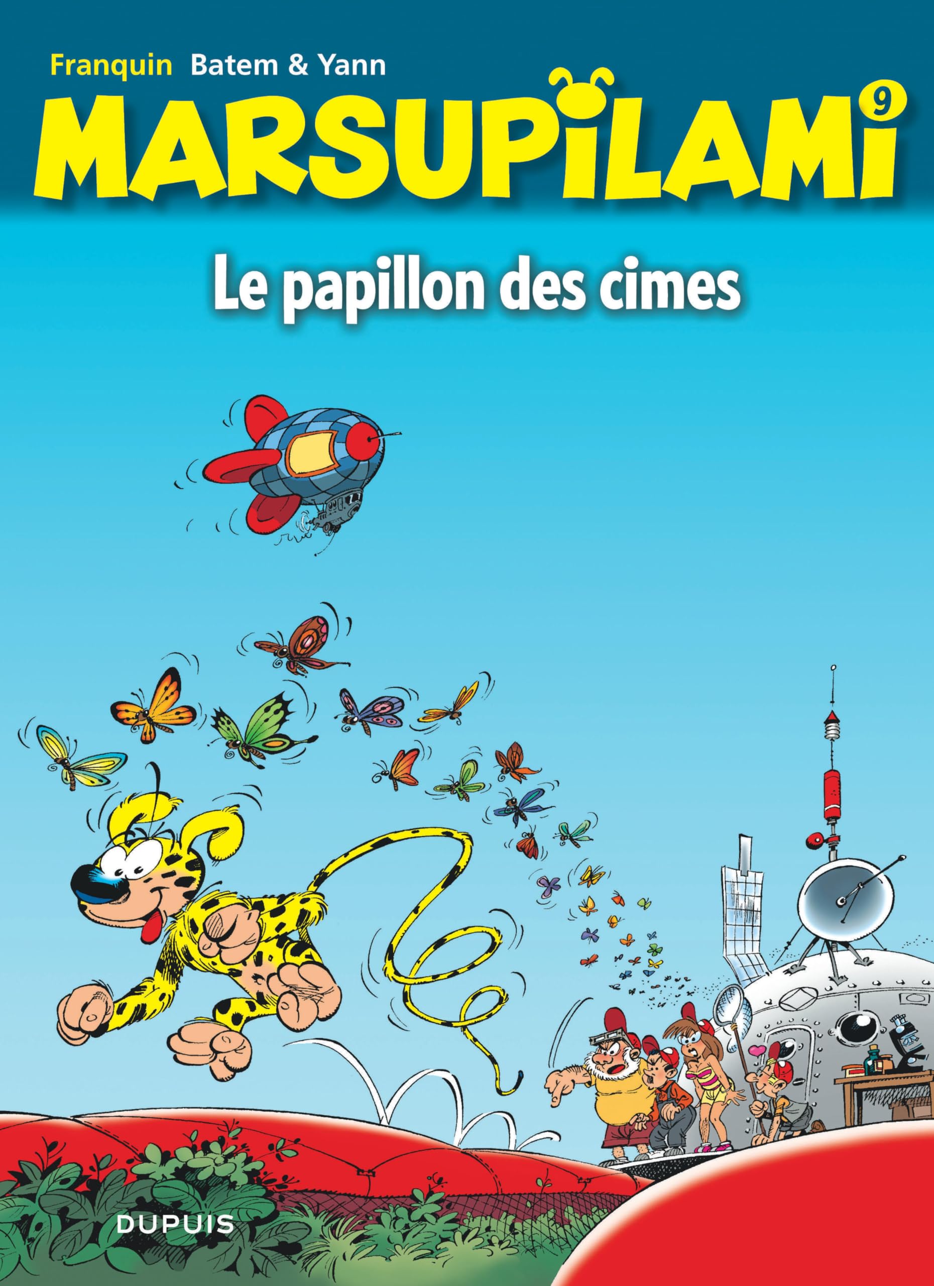 jaquette album Marsupilami - Tome 9 - Le papillon des cimes