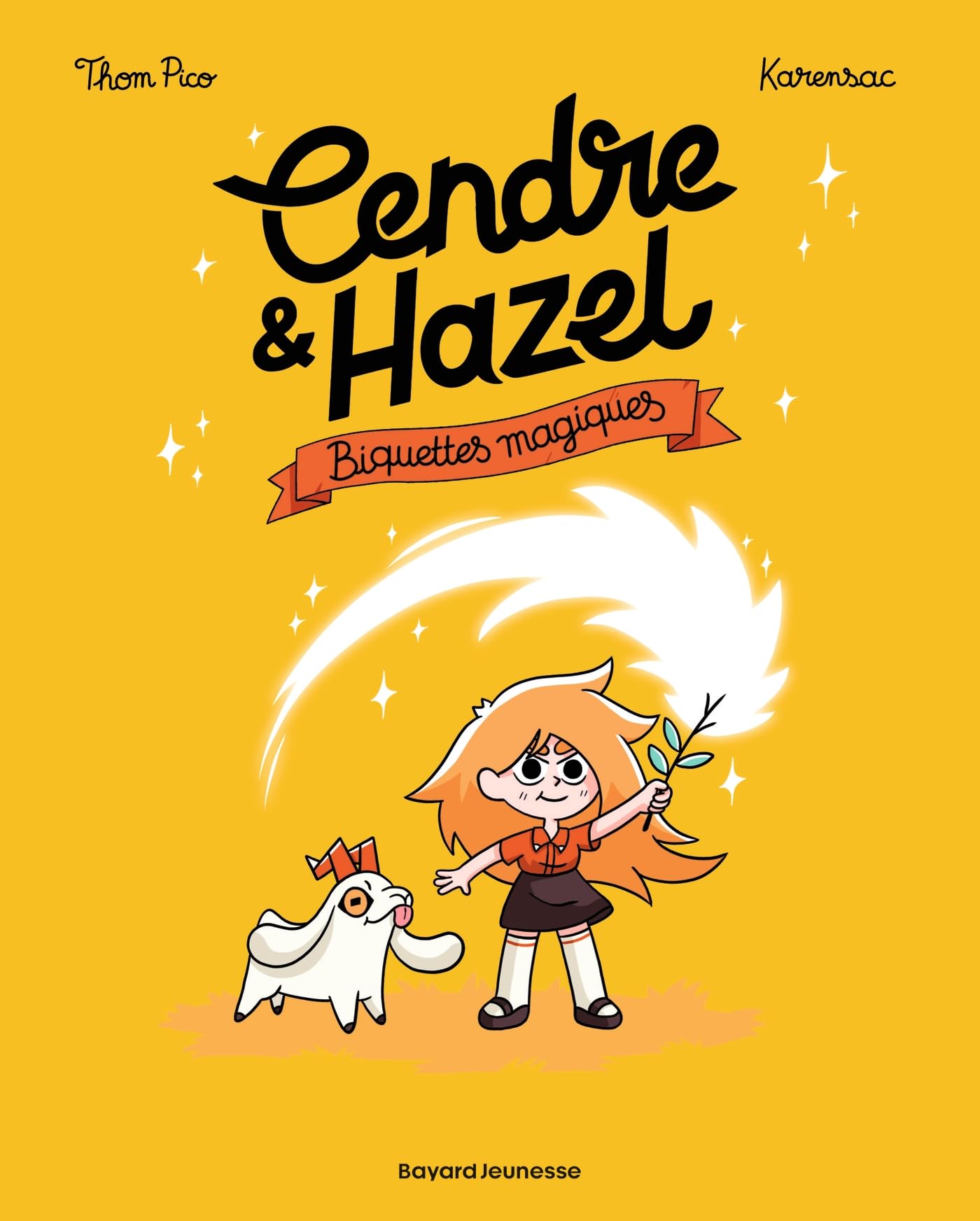 jaquette album Cendre et Hazel, Tome 02: Biquettes magiques