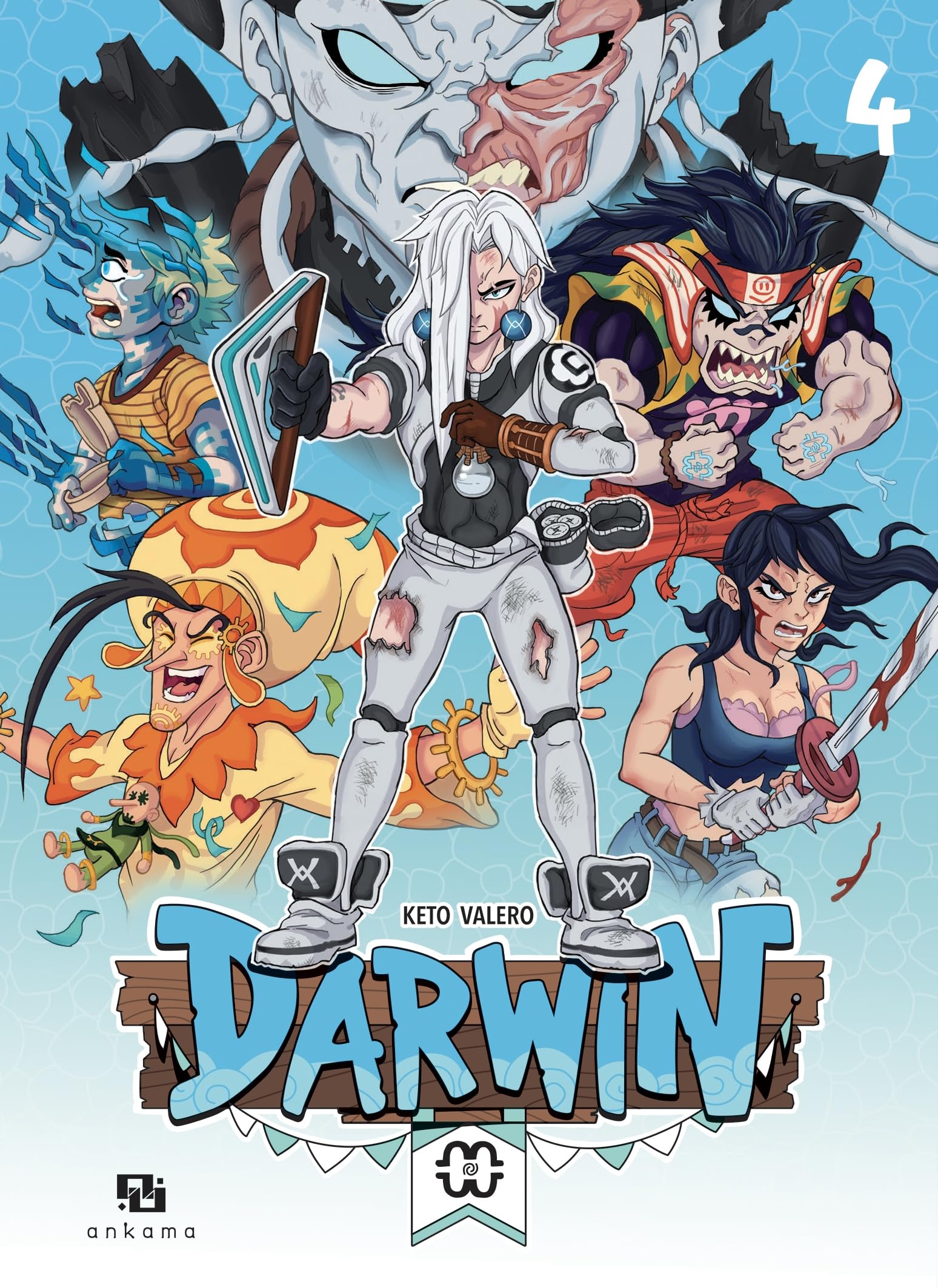 jaquette album Darwin - Tome 4