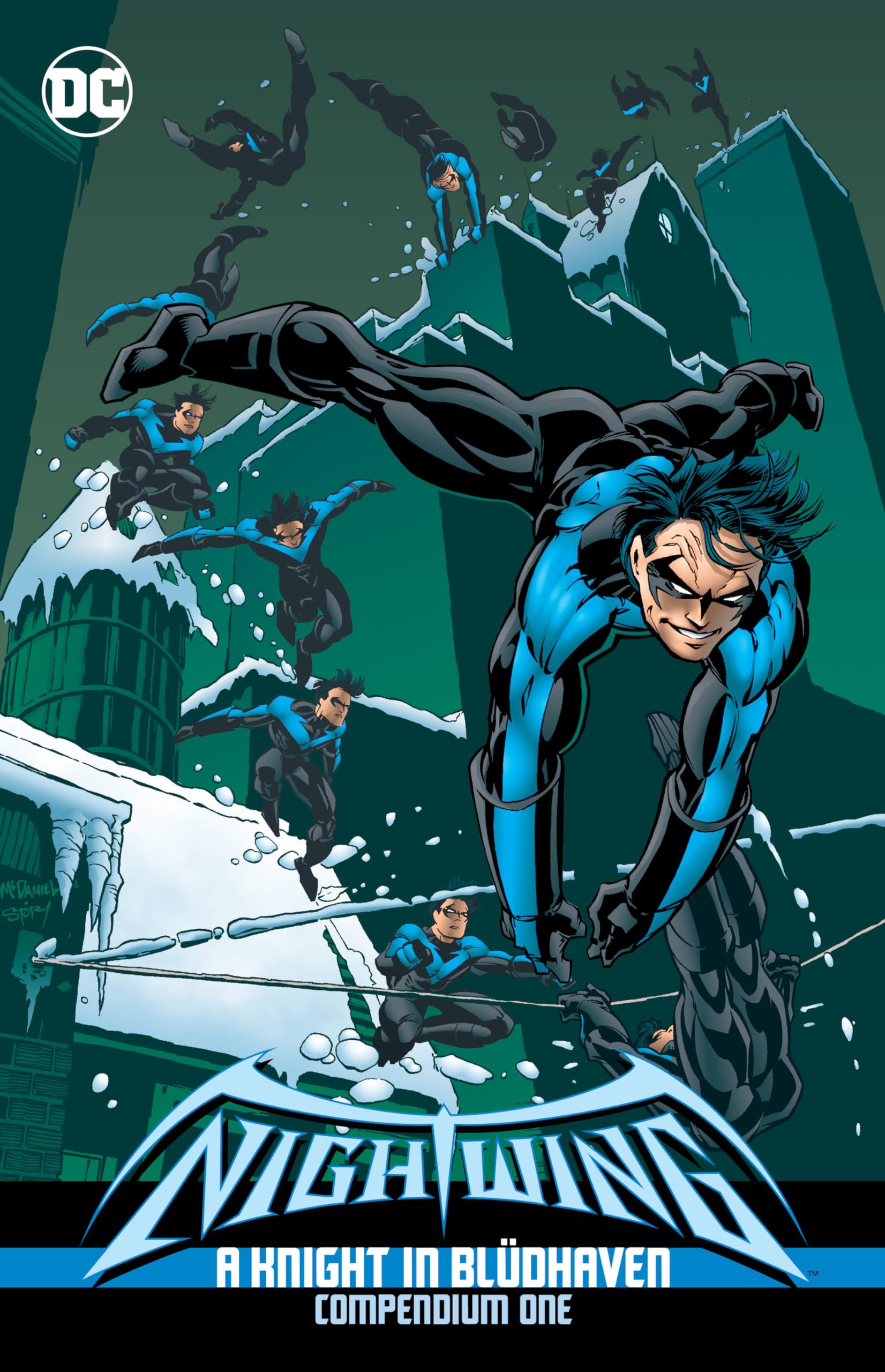 jaquette album Nightwing: A Knight in Bludhaven Compendium Book One