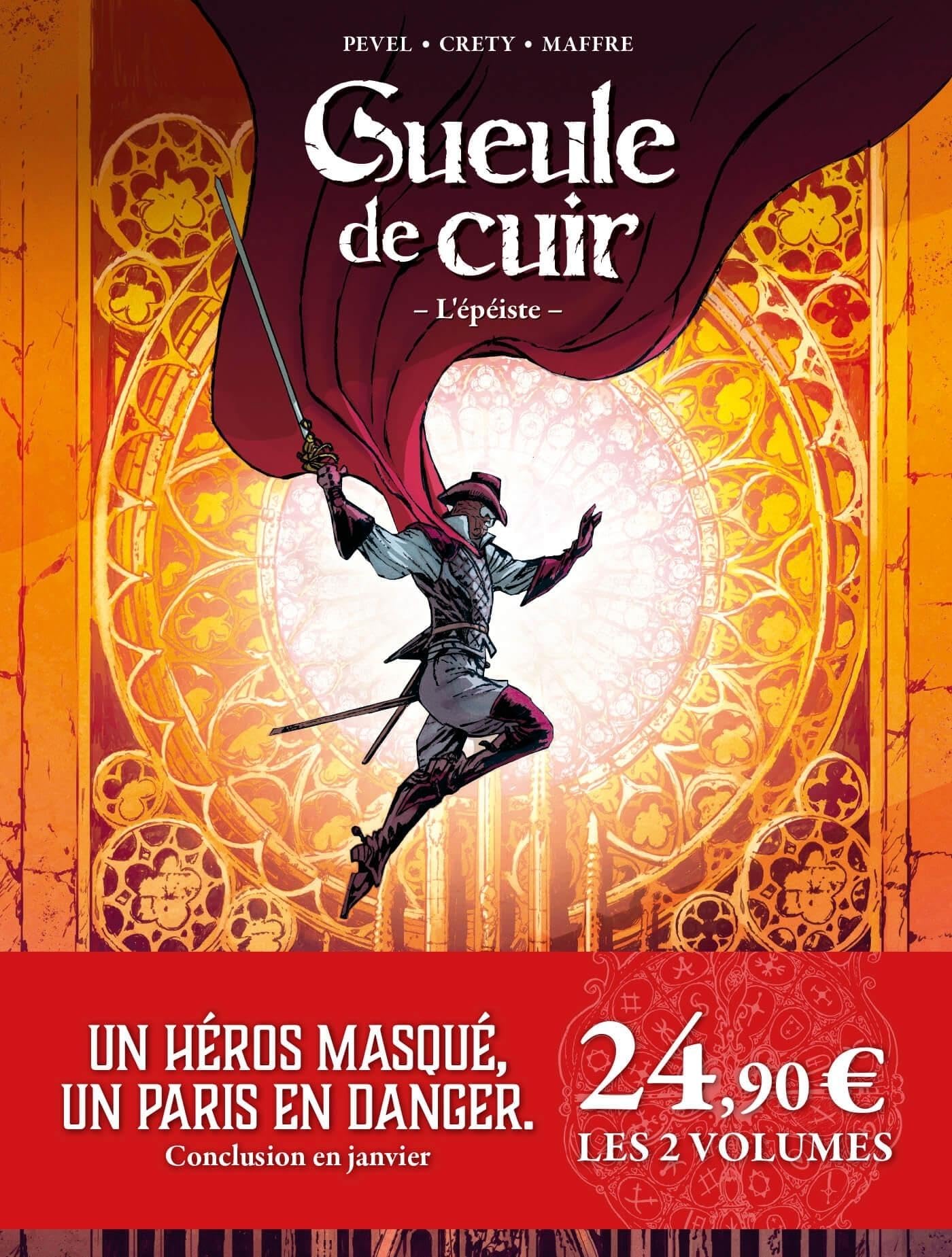 jaquette album Gueule de cuir - pack promo vol 01 + vol 02 - édition limitée: L'épéiste