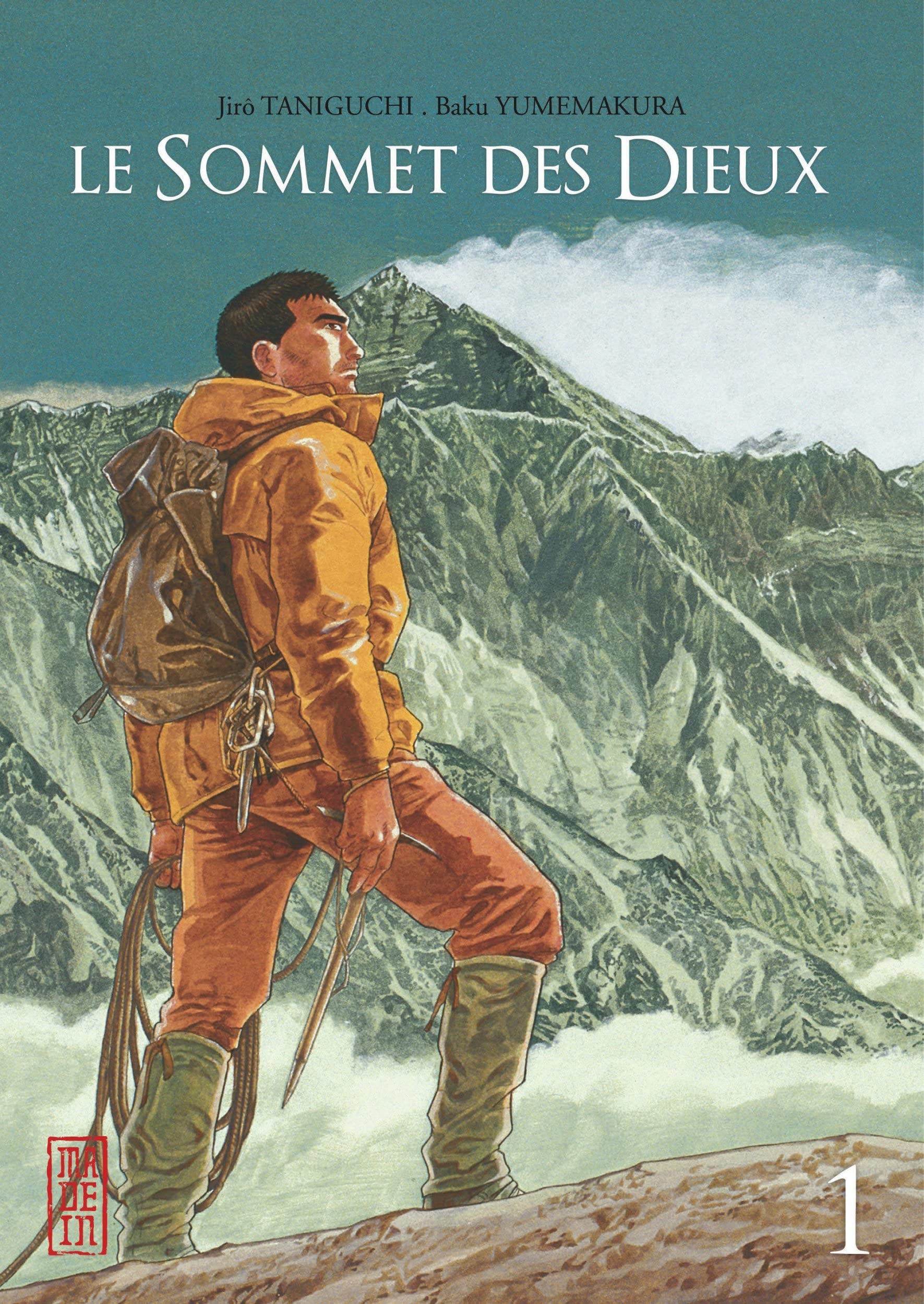 jaquette album Le Sommet des Dieux - Tome 1