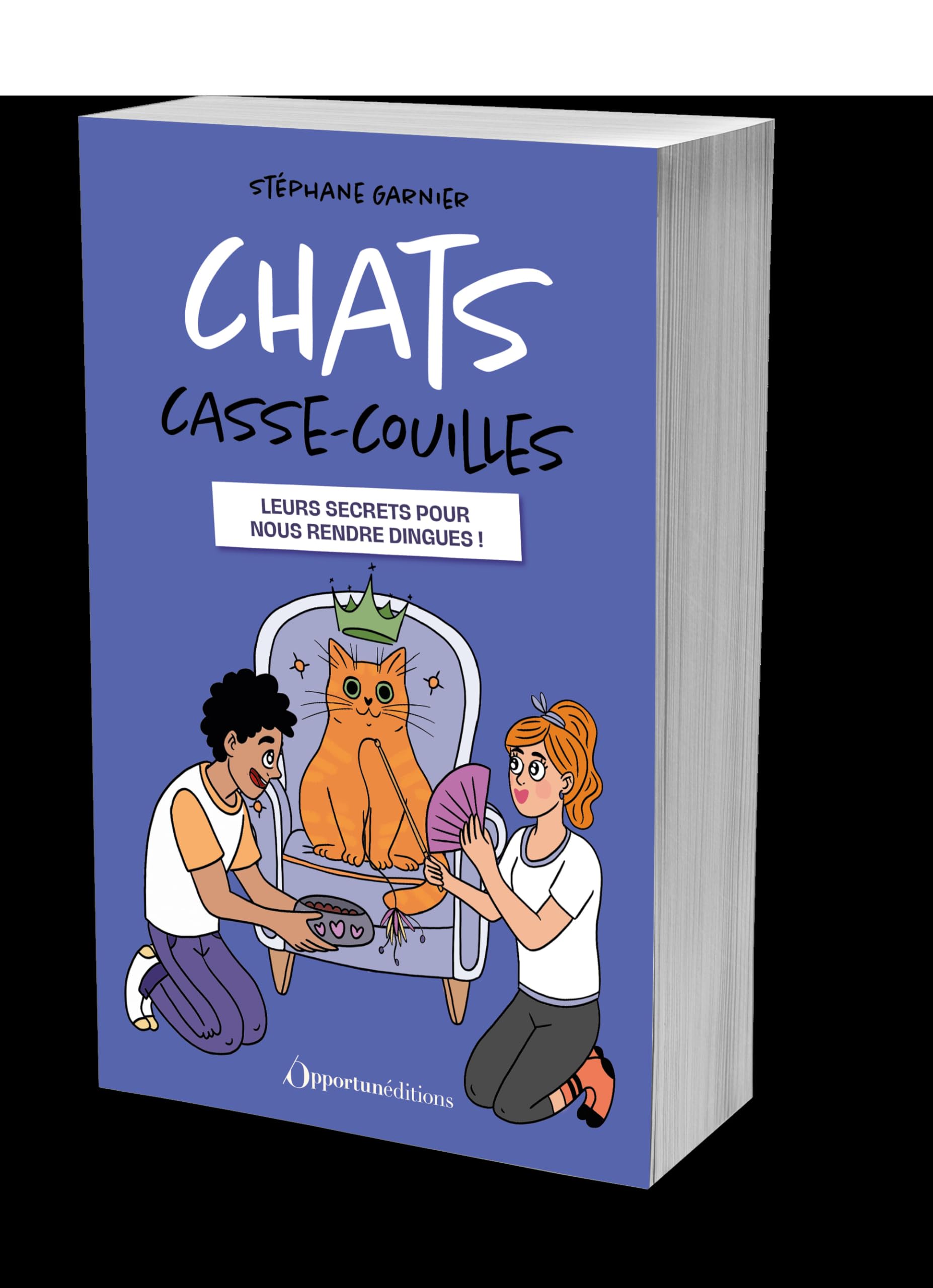 jaquette album Chats casse-couilles: Leurs secrets pour nous rendre dingues !