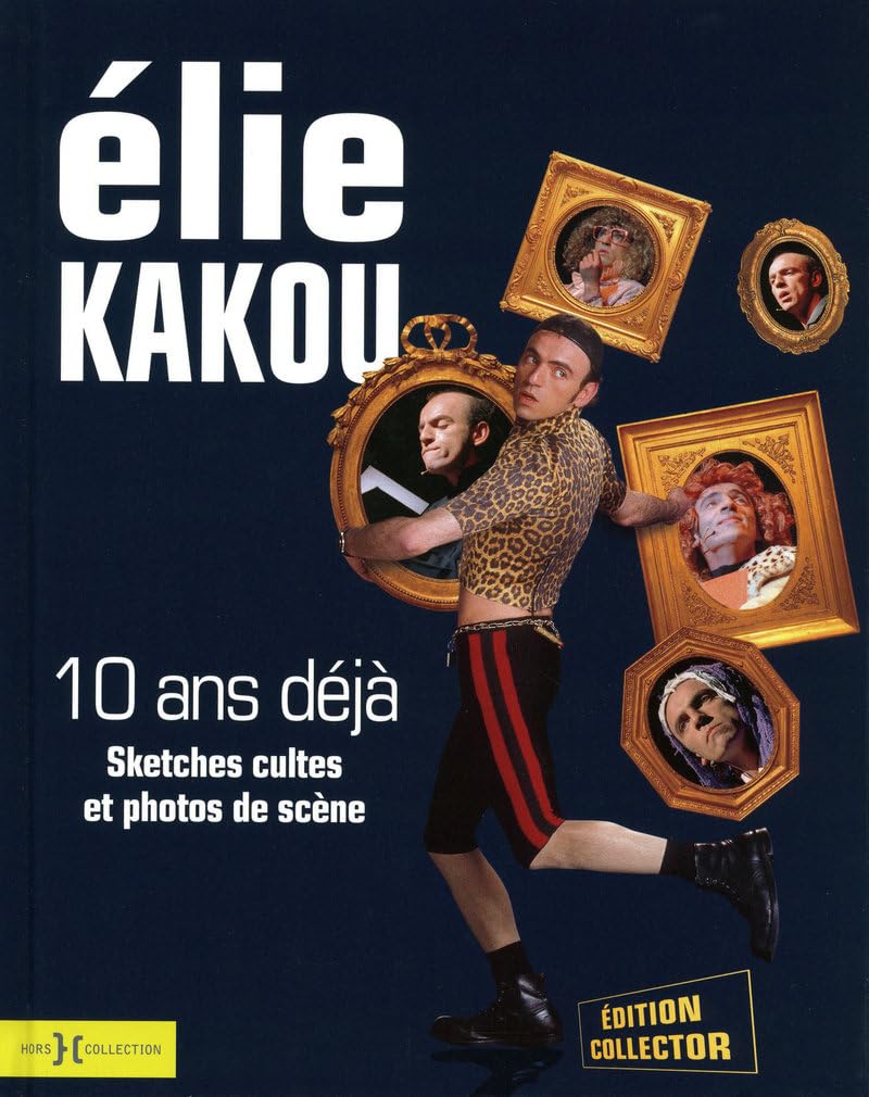 jaquette album ELIE KAKOU 10 ANS DEJA