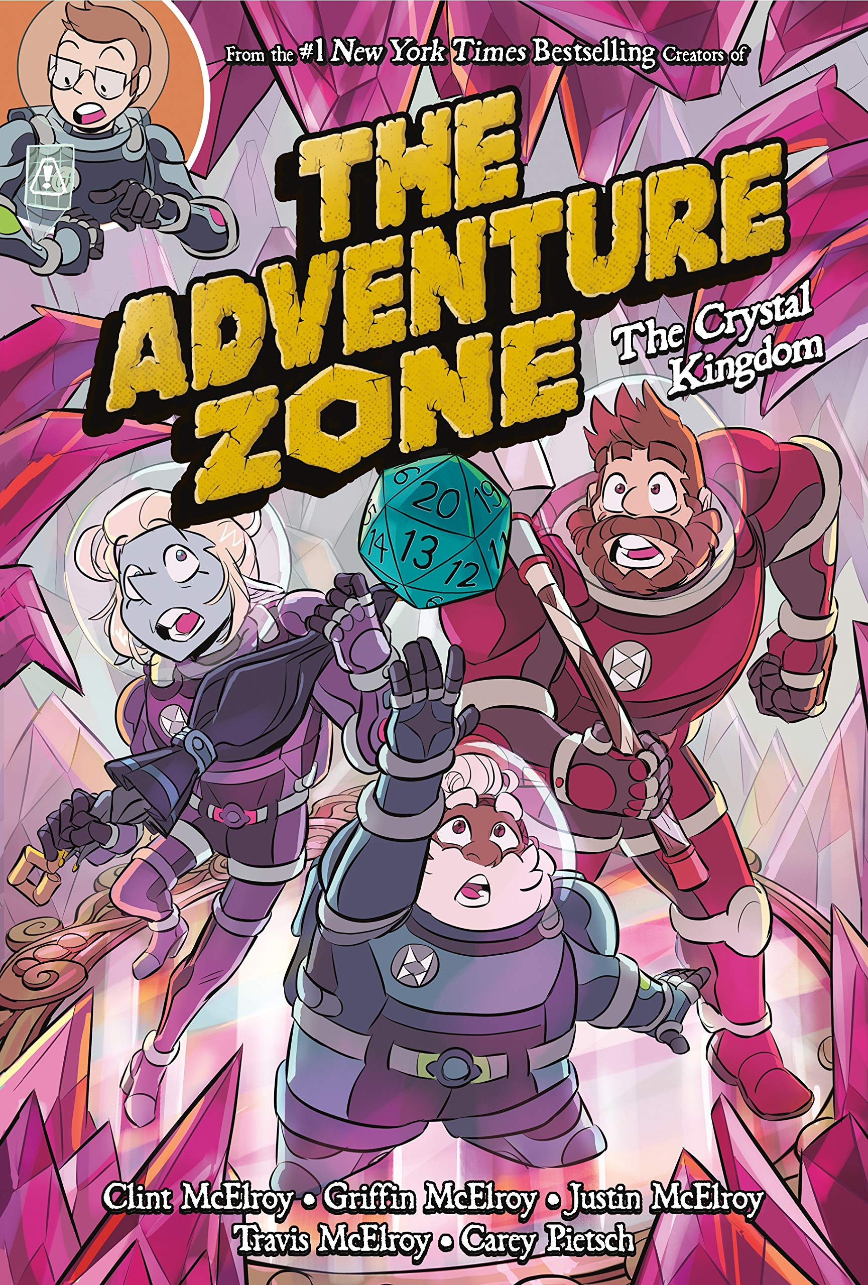 jaquette album The Adventure Zone 4: The Crystal Kingdom