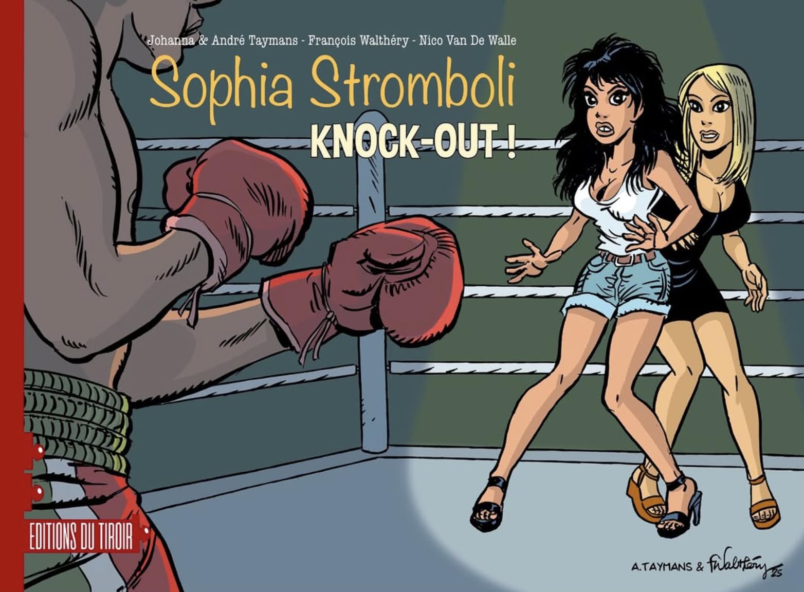 jaquette album SOPHIA STROMBOLI – T2 : KNOCK-OUT !