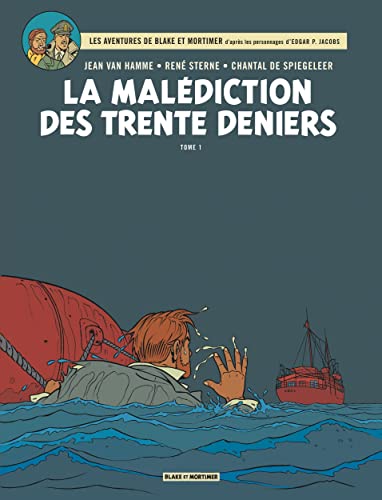 jaquette album Les Aventures De Blake Et Mortimer Tome 19 - La Malédiction Des Trente Deniers - Tome 1, Le Manuscrit De Nicodemus