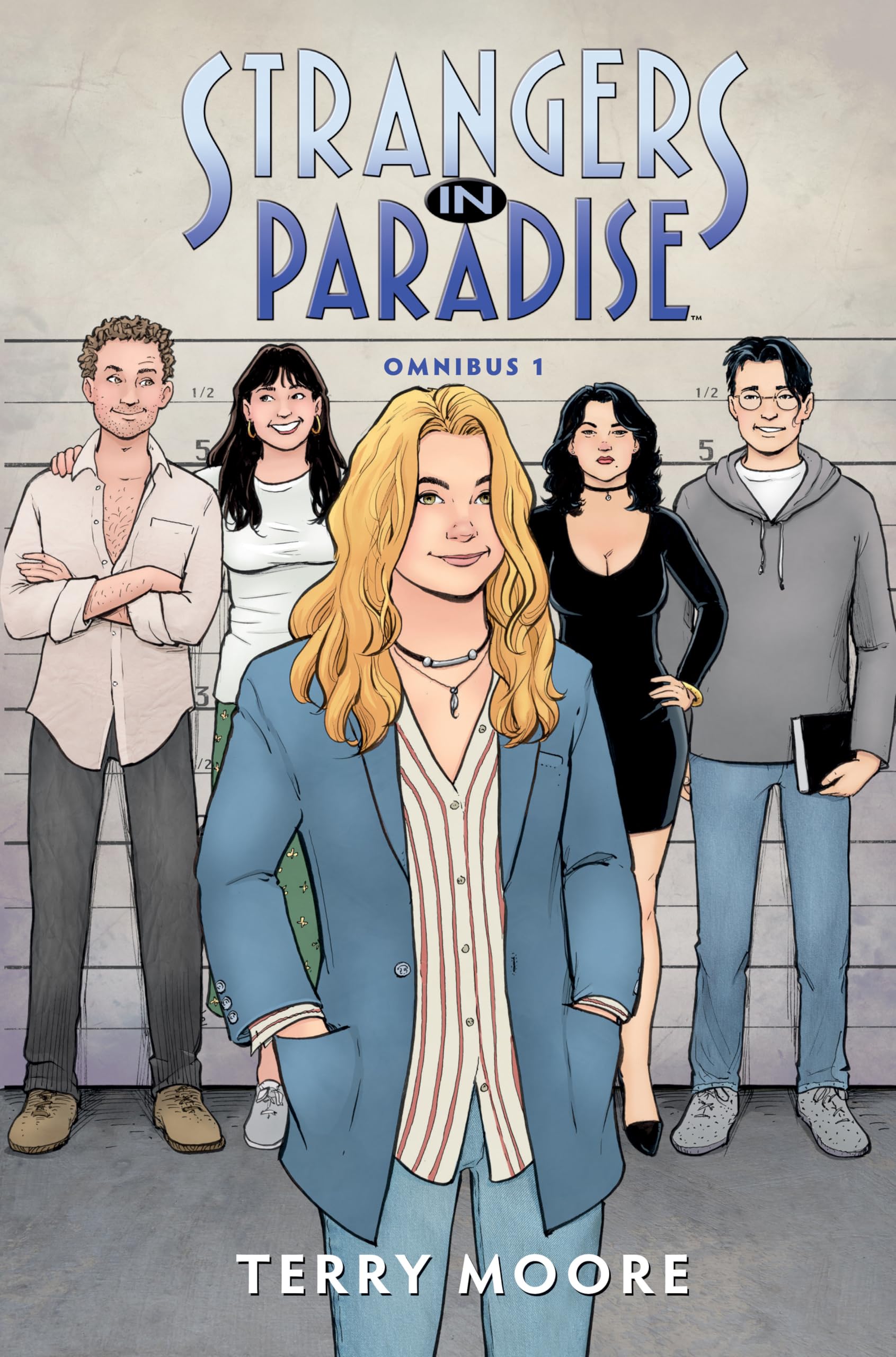 jaquette album Strangers in Paradise Omnibus Volume 1