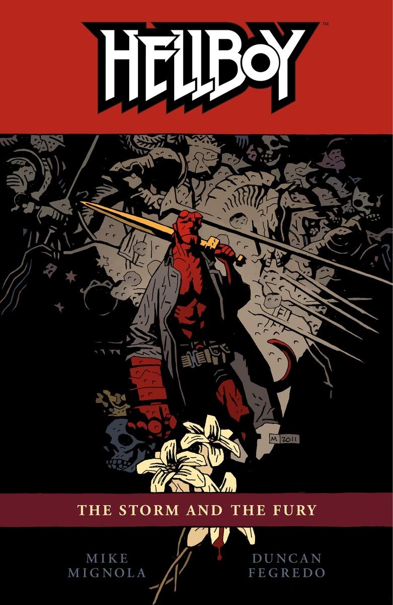 jaquette album Hellboy Volume 12: The Storm and The Fury.