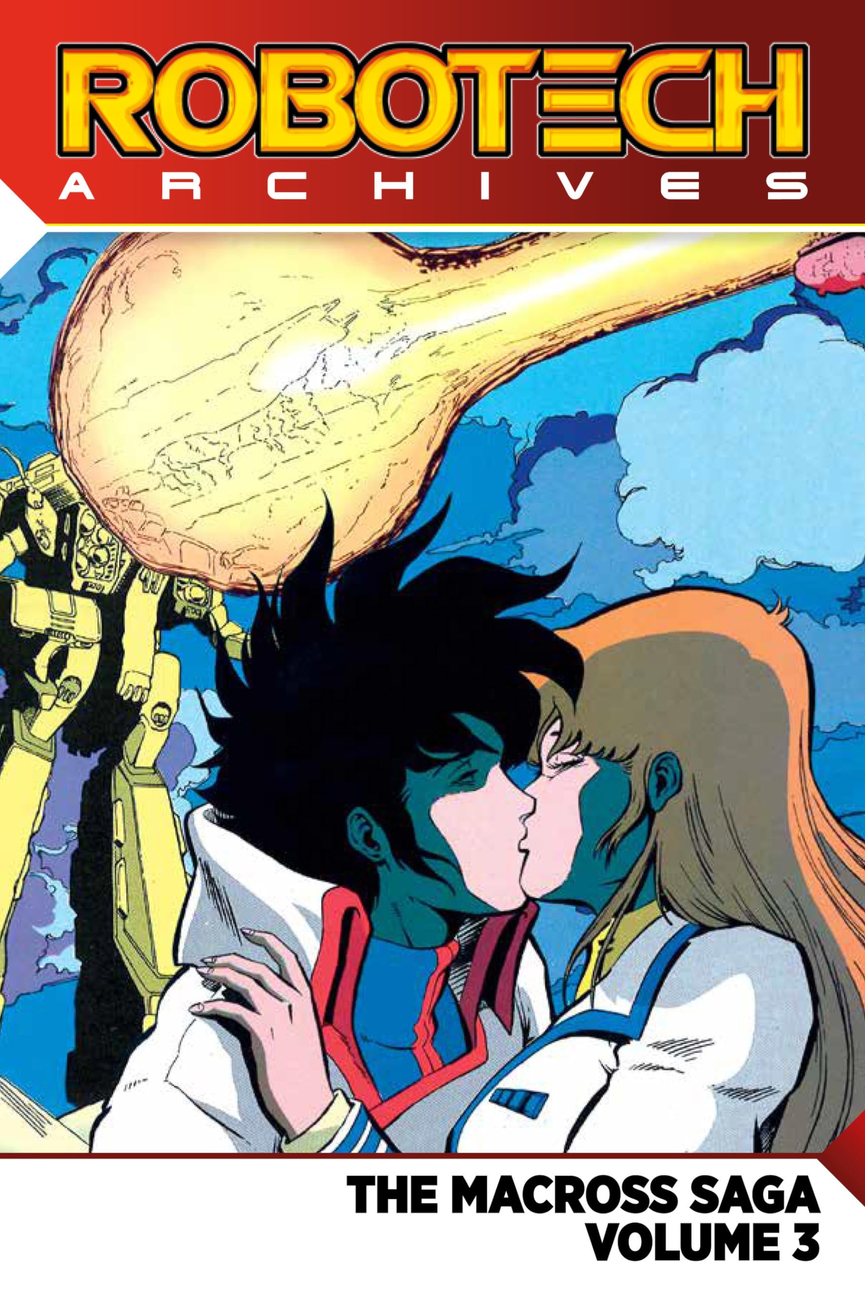 jaquette album Robotech Archives 3: The Macross Saga