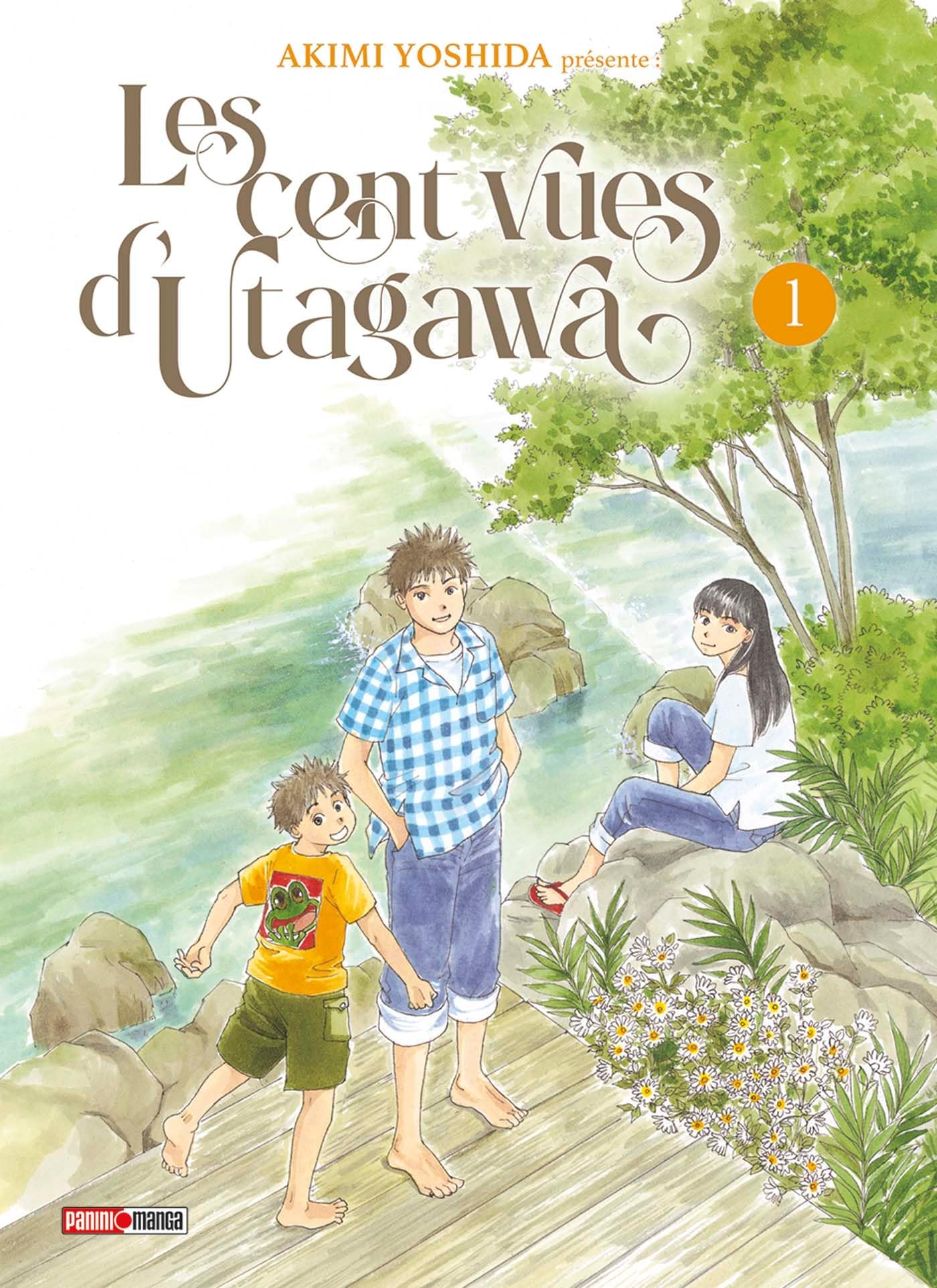 jaquette album Les cent vues d'Utagawa T01