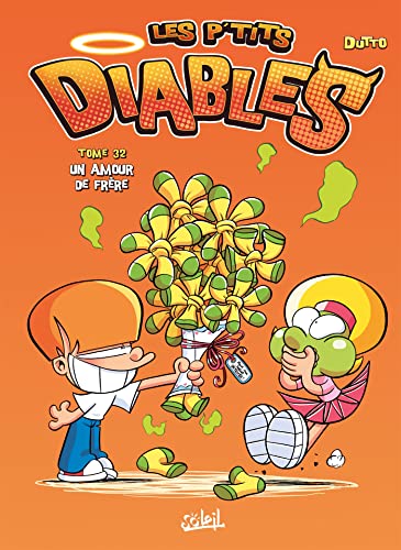 jaquette album Les P'tits Diables Tome 32 - Un Amour De Frère - Avec Des Autocollants De Tes Héros Préférés