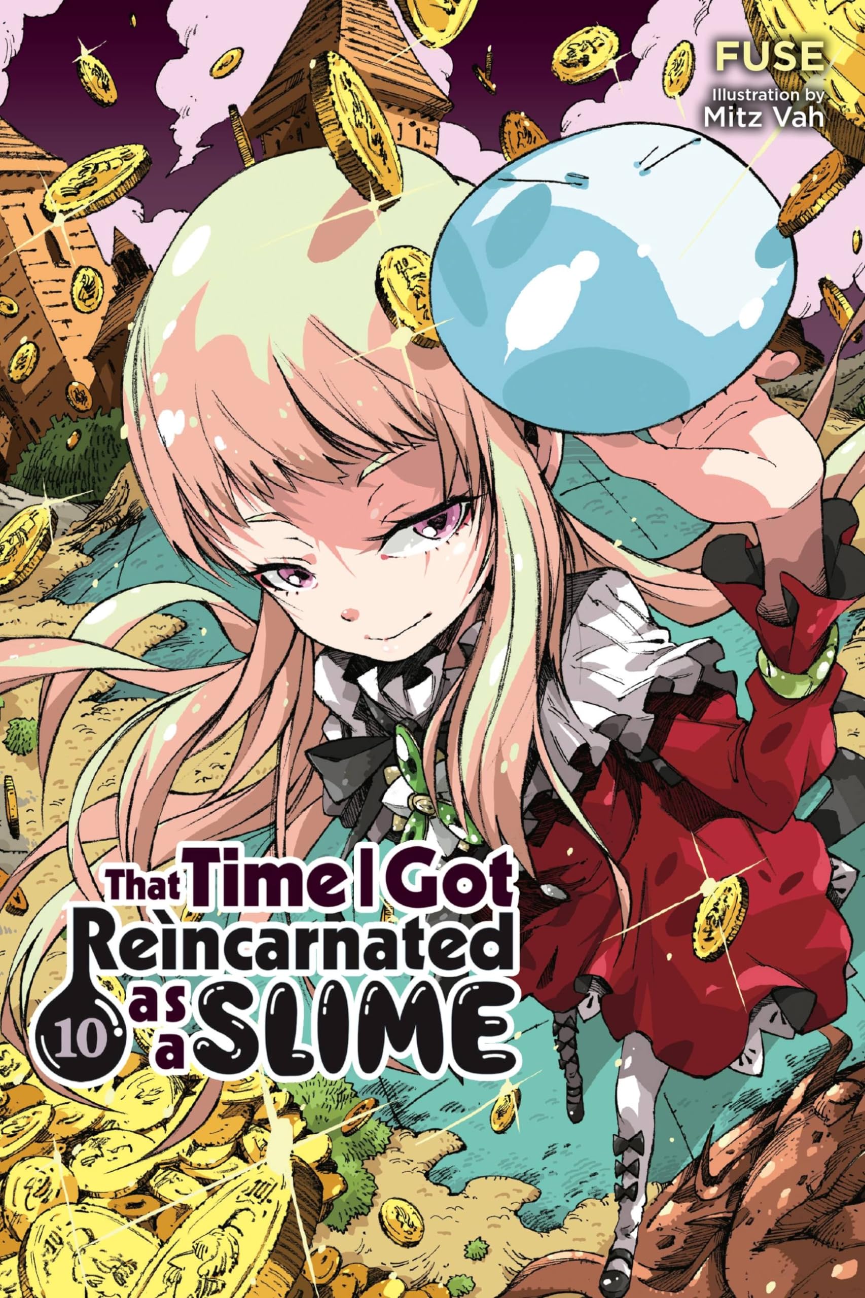 jaquette album That Time I Got Reincarnated as a Slime, Vol. 10 (light novel)