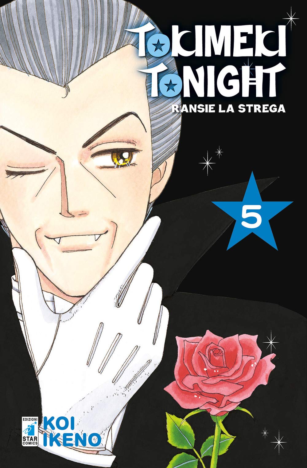 jaquette album Ransie la strega. Tokimeki tonight (Vol. 5)