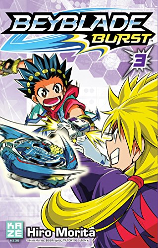 jaquette album Beyblade - Burst - Tome 3