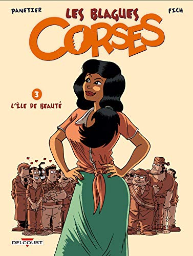 jaquette album Les Blagues Corses Tome 3 - L'île De Beauté