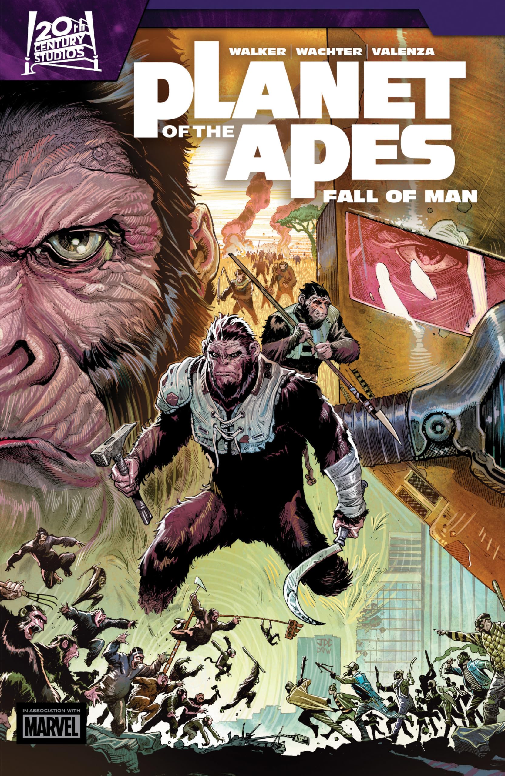 jaquette album PLANET OF THE APES: FALL OF MAN
