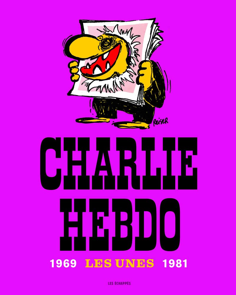 jaquette album Charlie Hebdo, Les Unes 1969-1981
