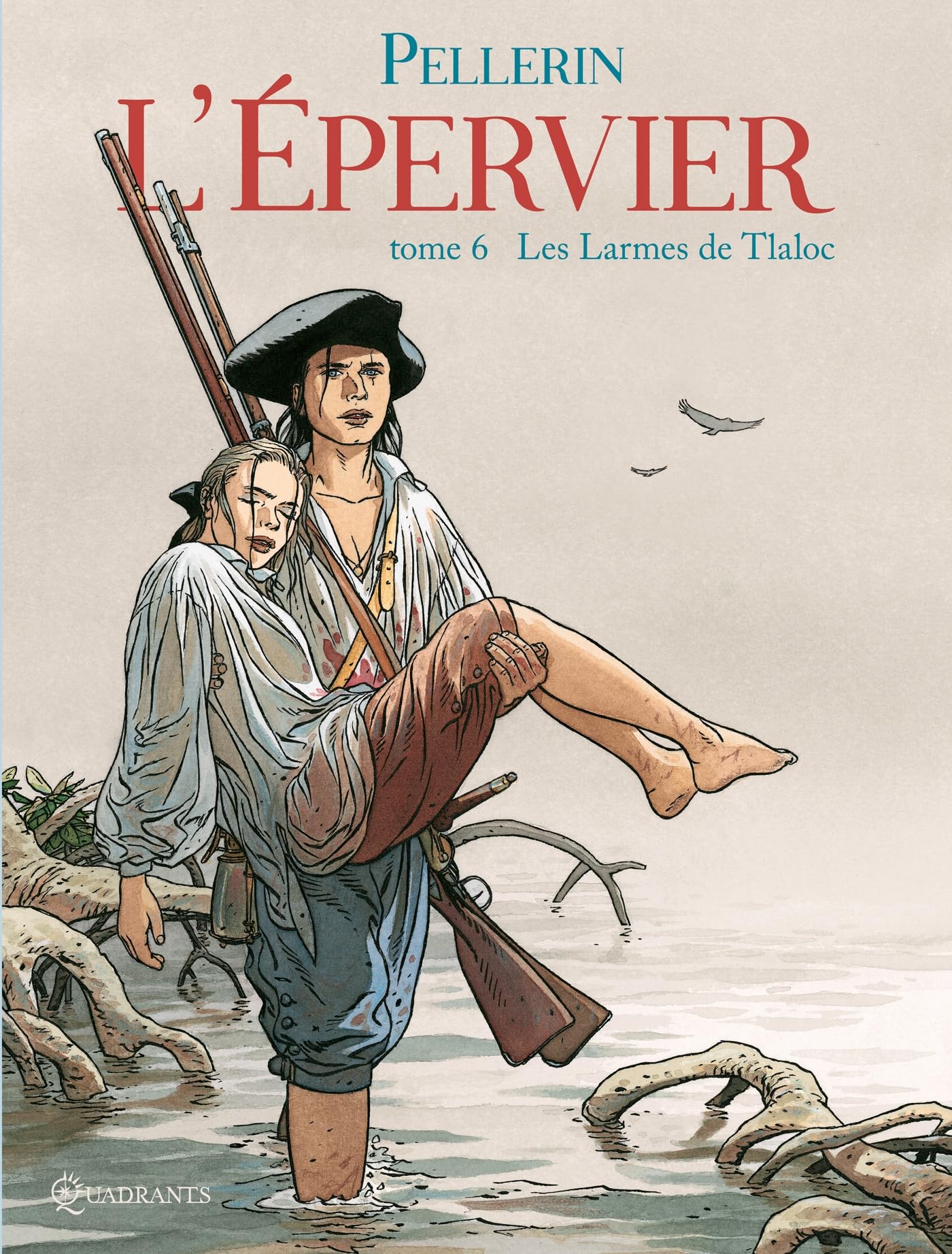 jaquette album L' Épervier T06: Les Larmes de Tlaloc
