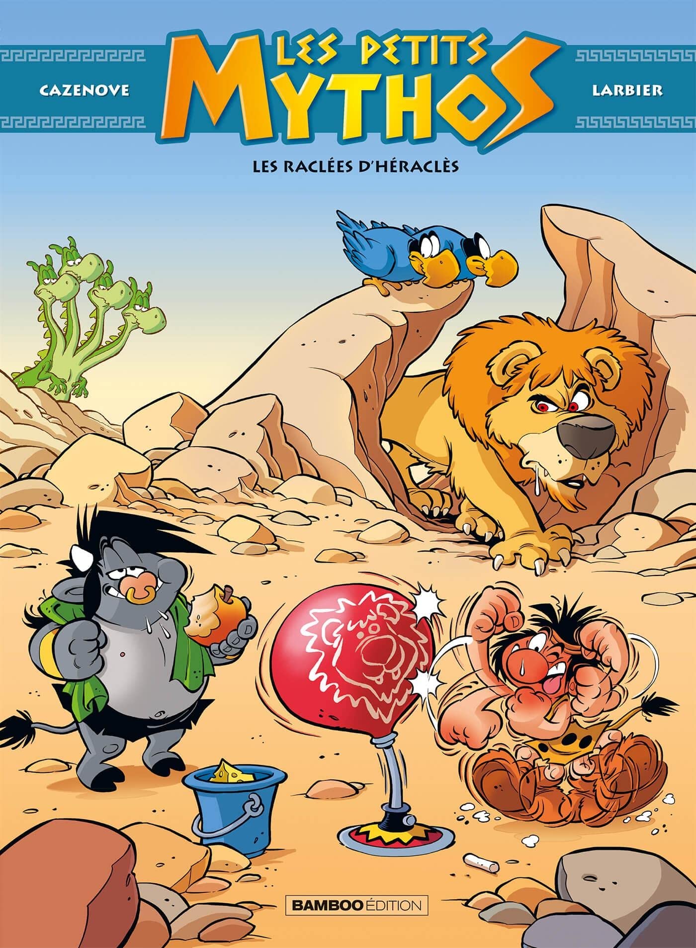 jaquette album Les Petits Mythos - tome 07 - top humour: Les raclées d'Héraclès