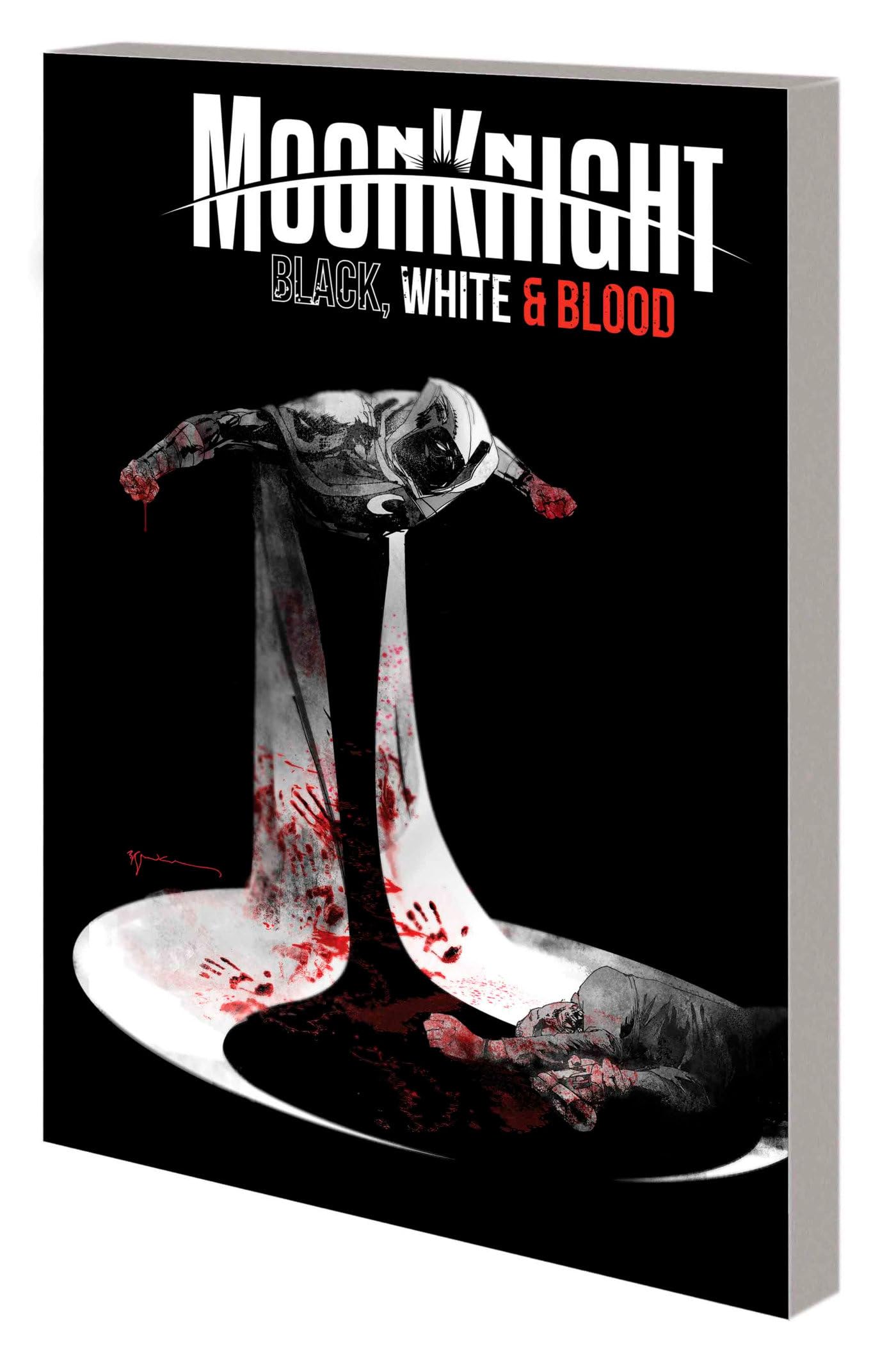 jaquette album Moon Knight: Black, White & Blood Treasury Edition
