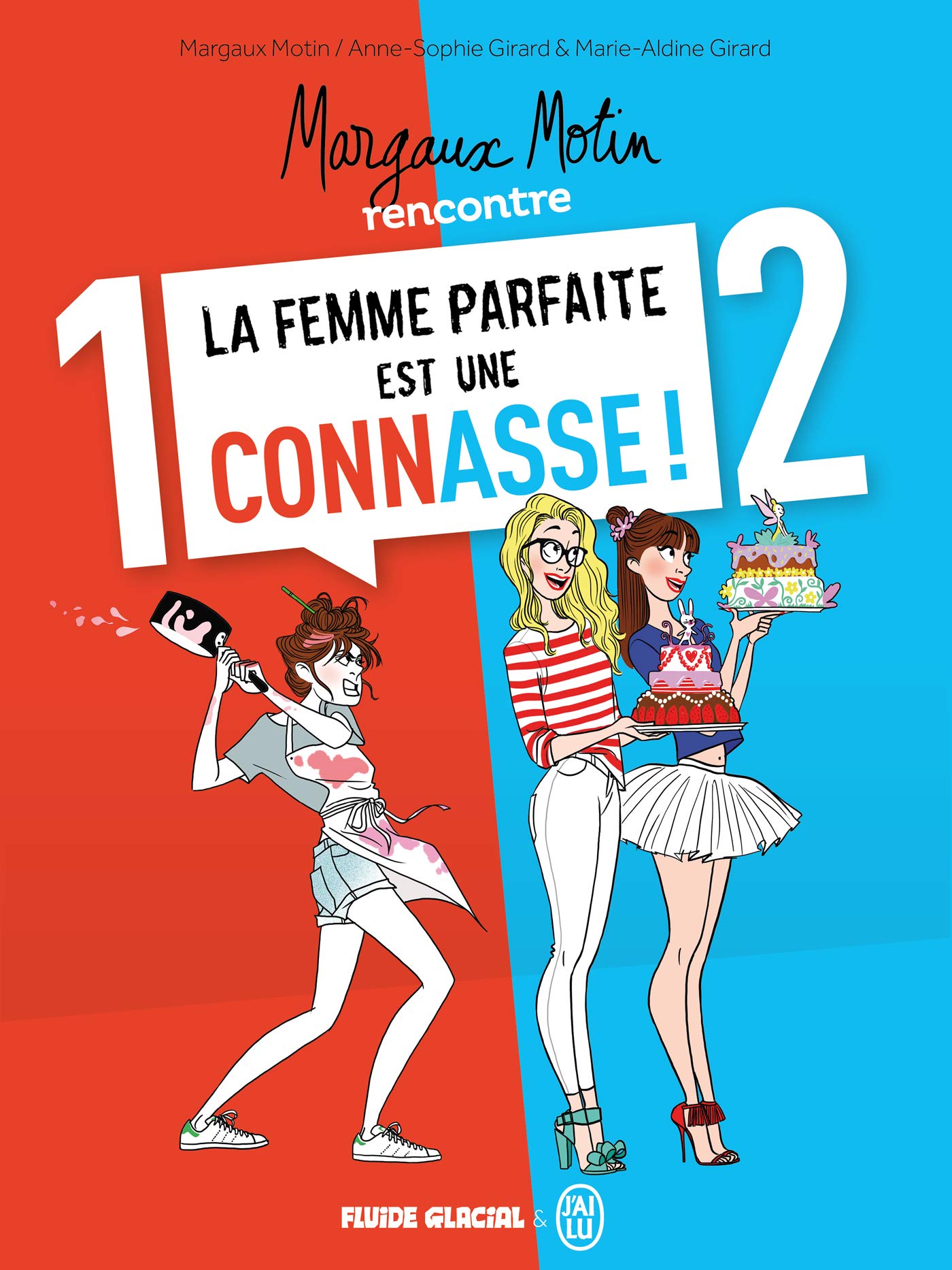 jaquette album Margaux Motin rencontre la Femme parfaite est une connasse ! - Écrin tomes 01 et 02: Tomes 1 et 2