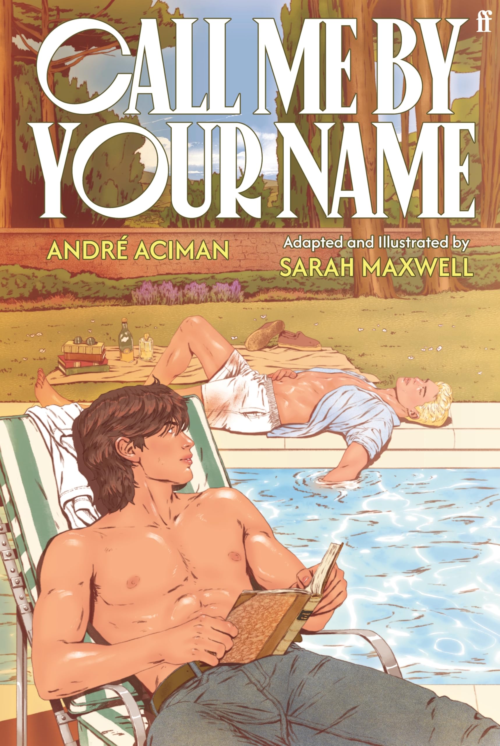 jaquette album Call Me by Your Name: The Graphic Novel