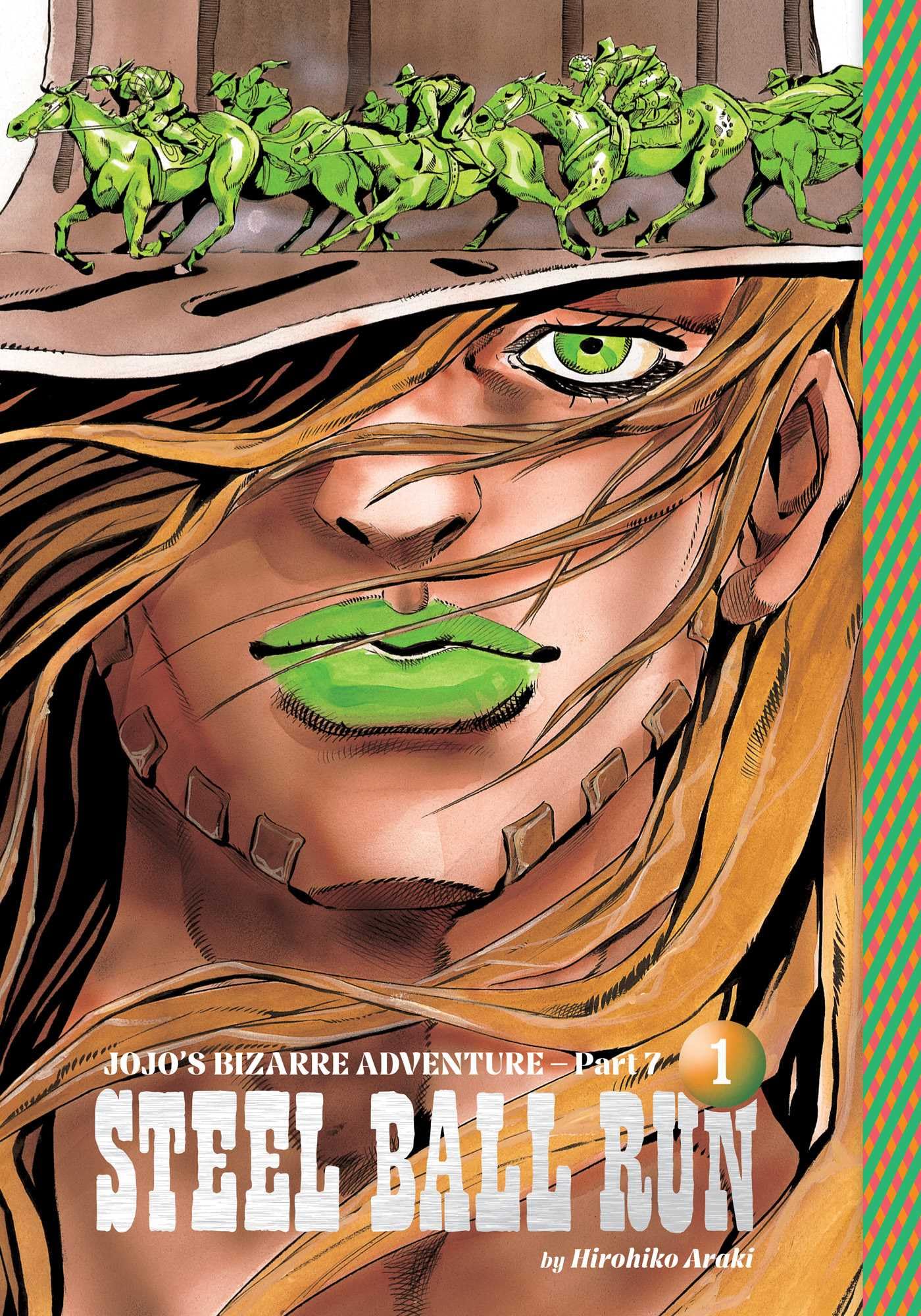 jaquette album JoJo's Bizarre Adventure: Part 7--Steel Ball Run, Vol. 1