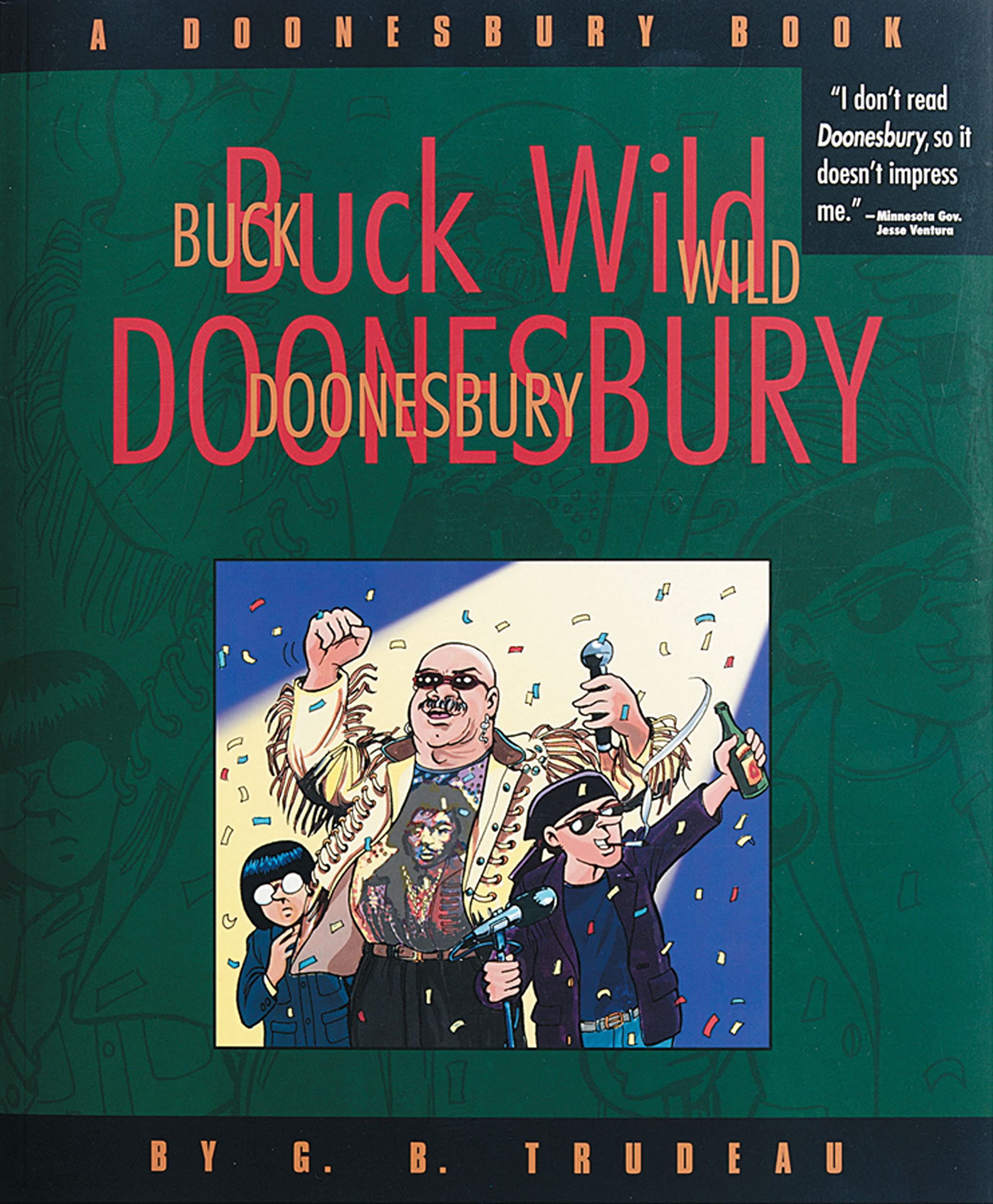 jaquette album Buck Wild Doonesbury: A Doonesbury Book (Volume 19)