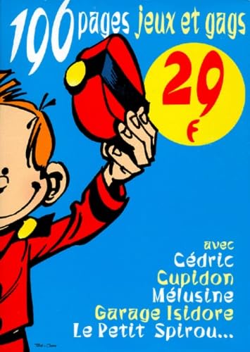 jaquette album Spirou magazine, Eté 1998 : Jeux et gags
