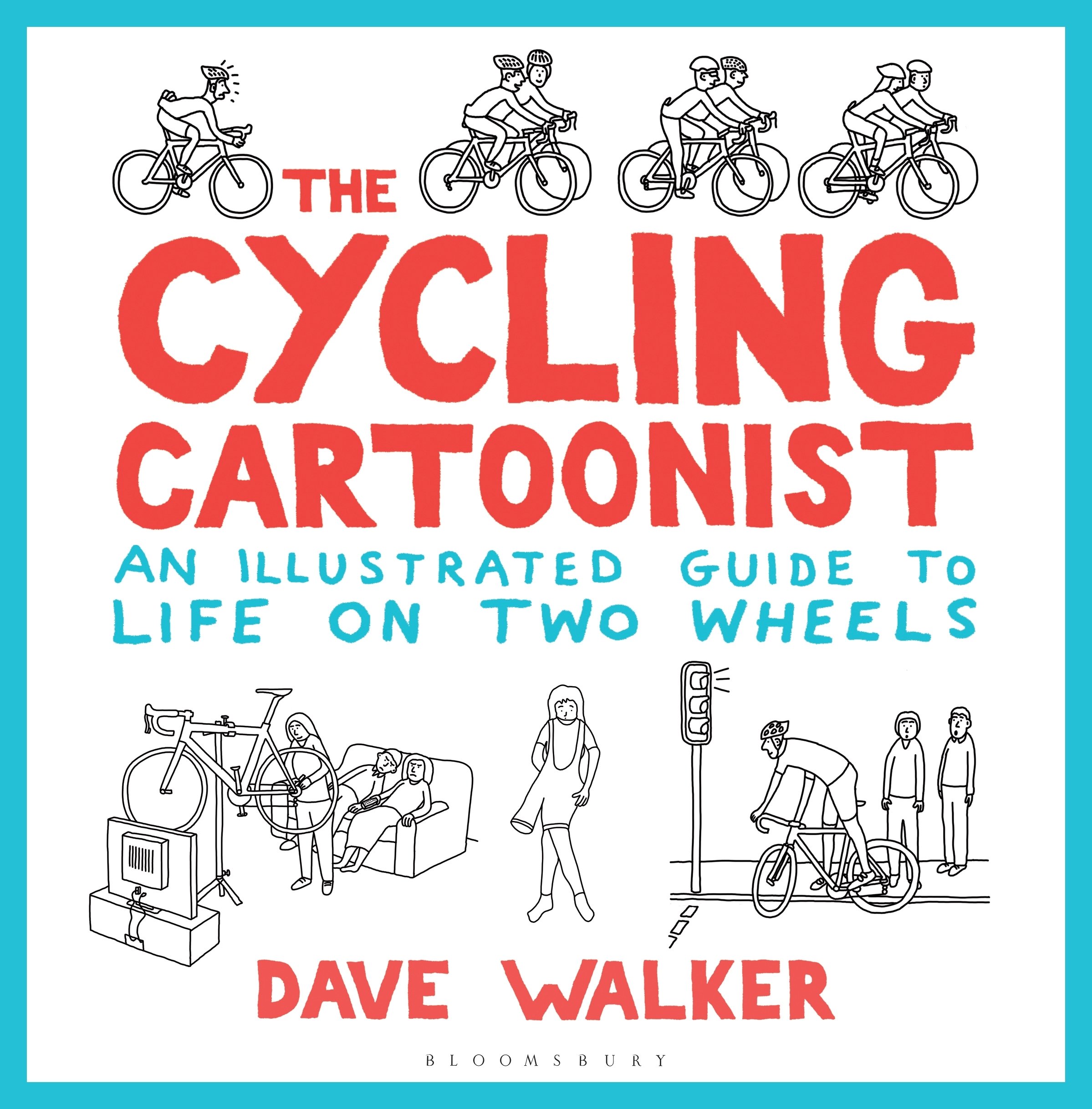 jaquette album The Cycling Cartoonist: An Illustrated Guide to Life on Two Wheels