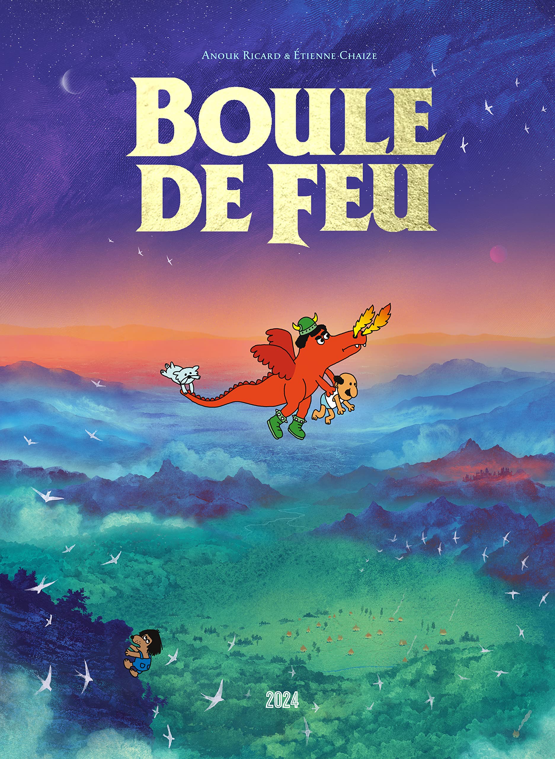 jaquette album Boule de feu