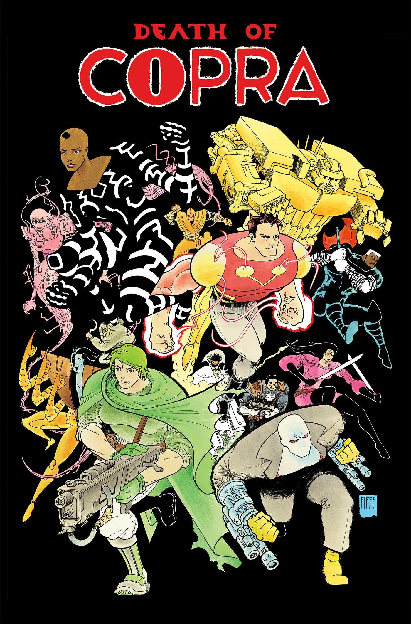 jaquette album Copra Round 8: Death of Copra