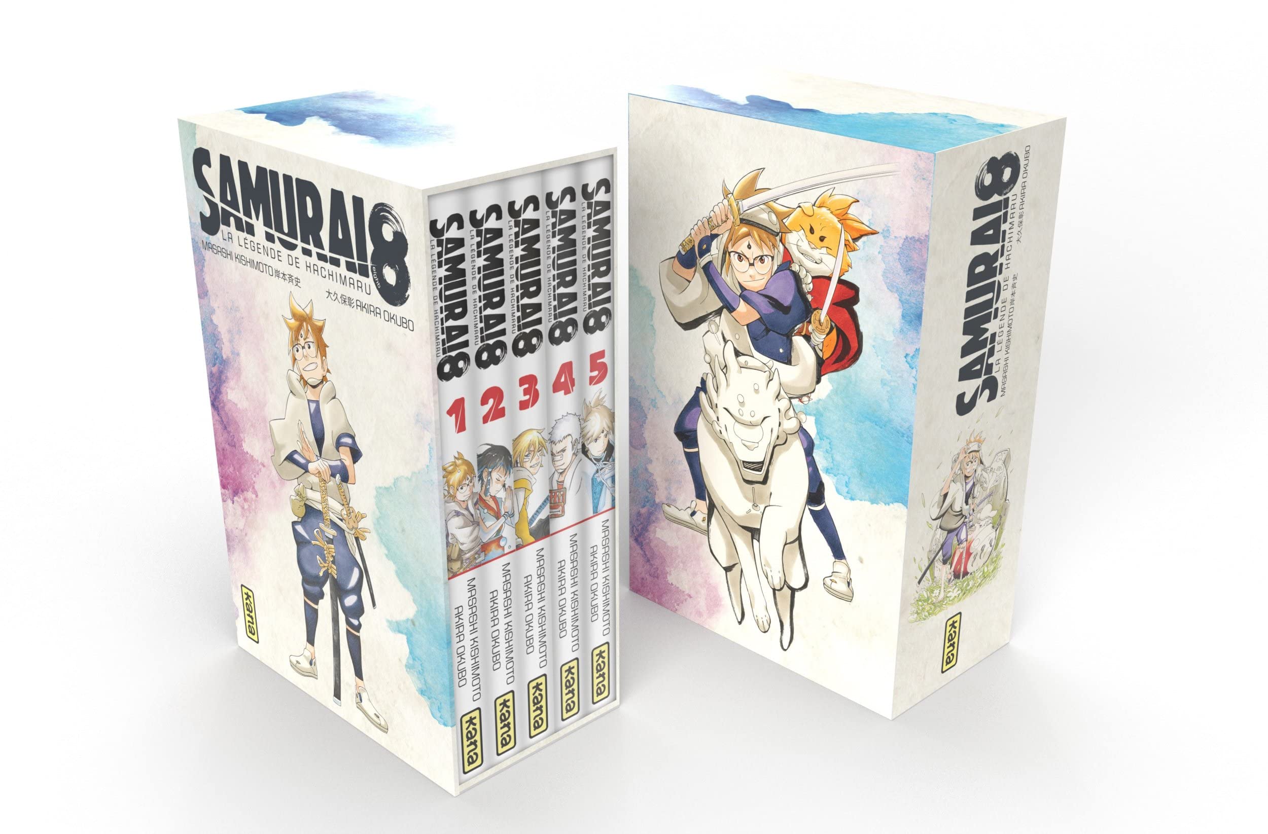 jaquette album Coffret intégrale Samurai 8 + ex libris gratuit