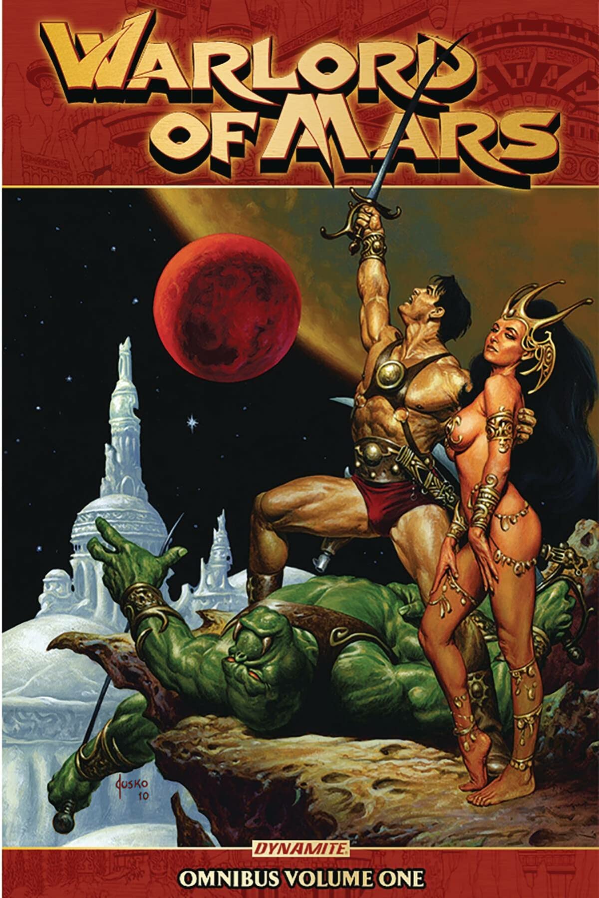 jaquette album Warlord of Mars Omnibus Volume 1